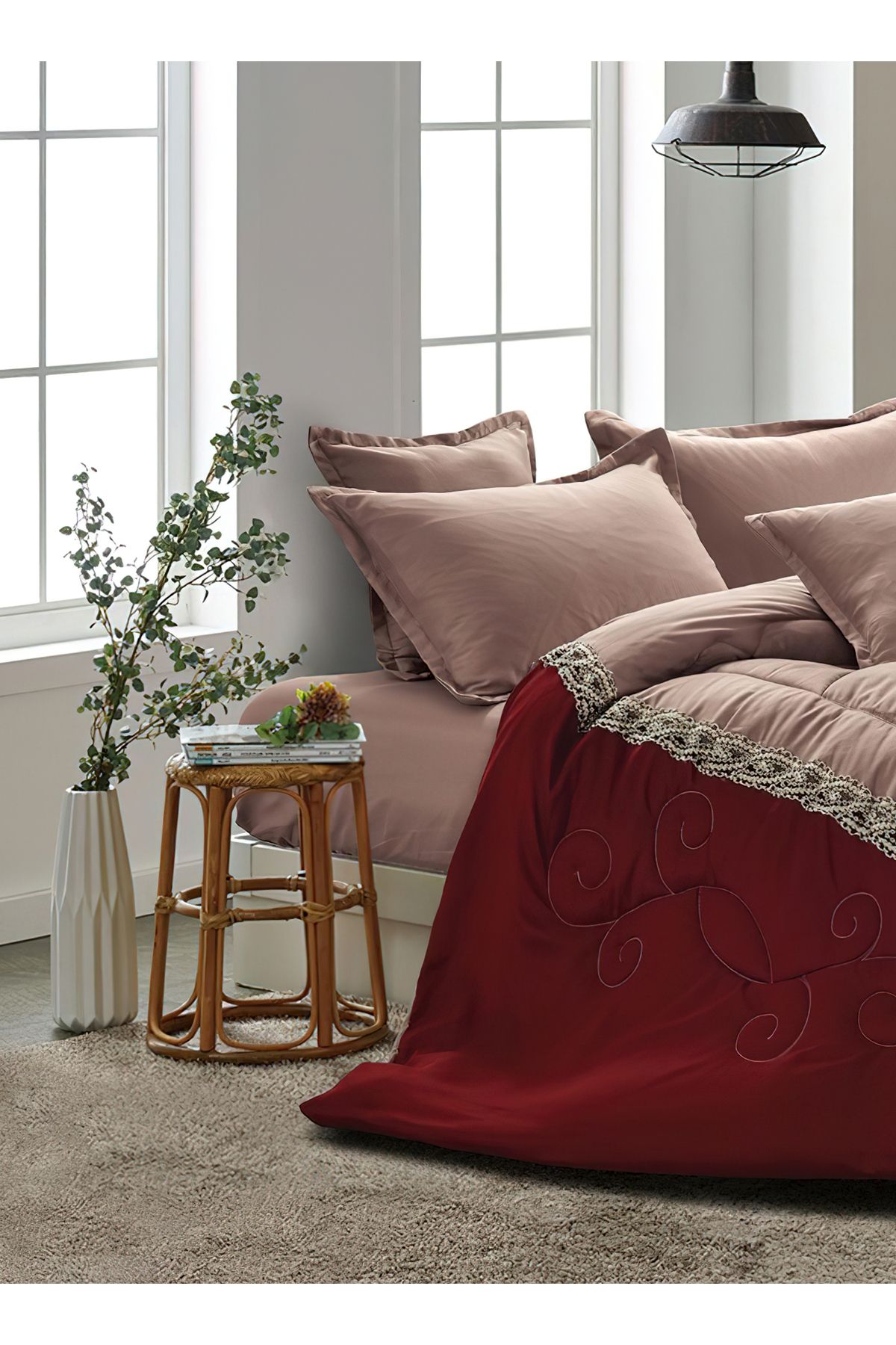 Generic-Comforter Set King Size 6 Pieces Comforter Set Twin Unisex Bedding Set 3