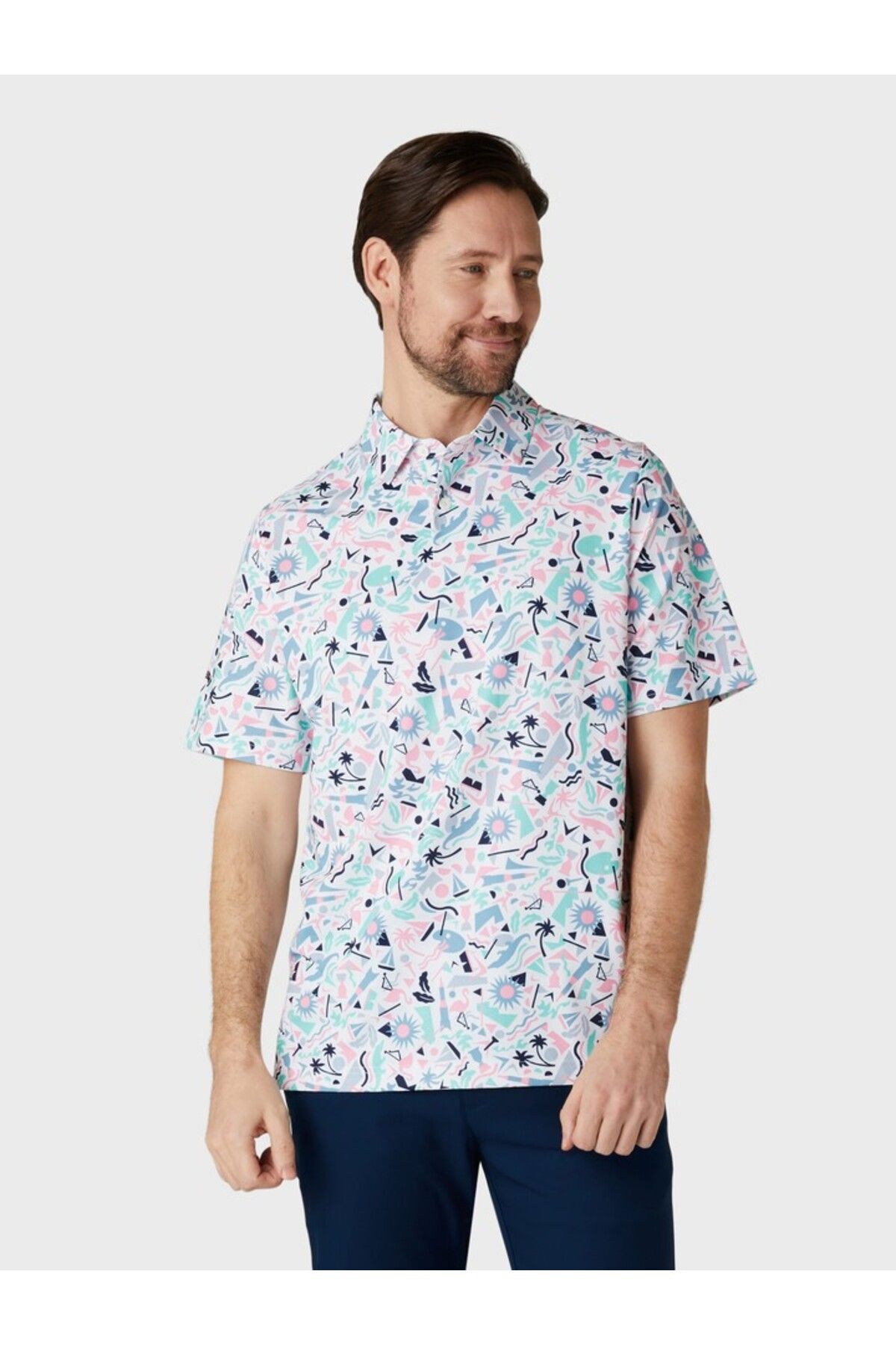 Callaway Emea SS Florida  Abstract Erkek Tshirt