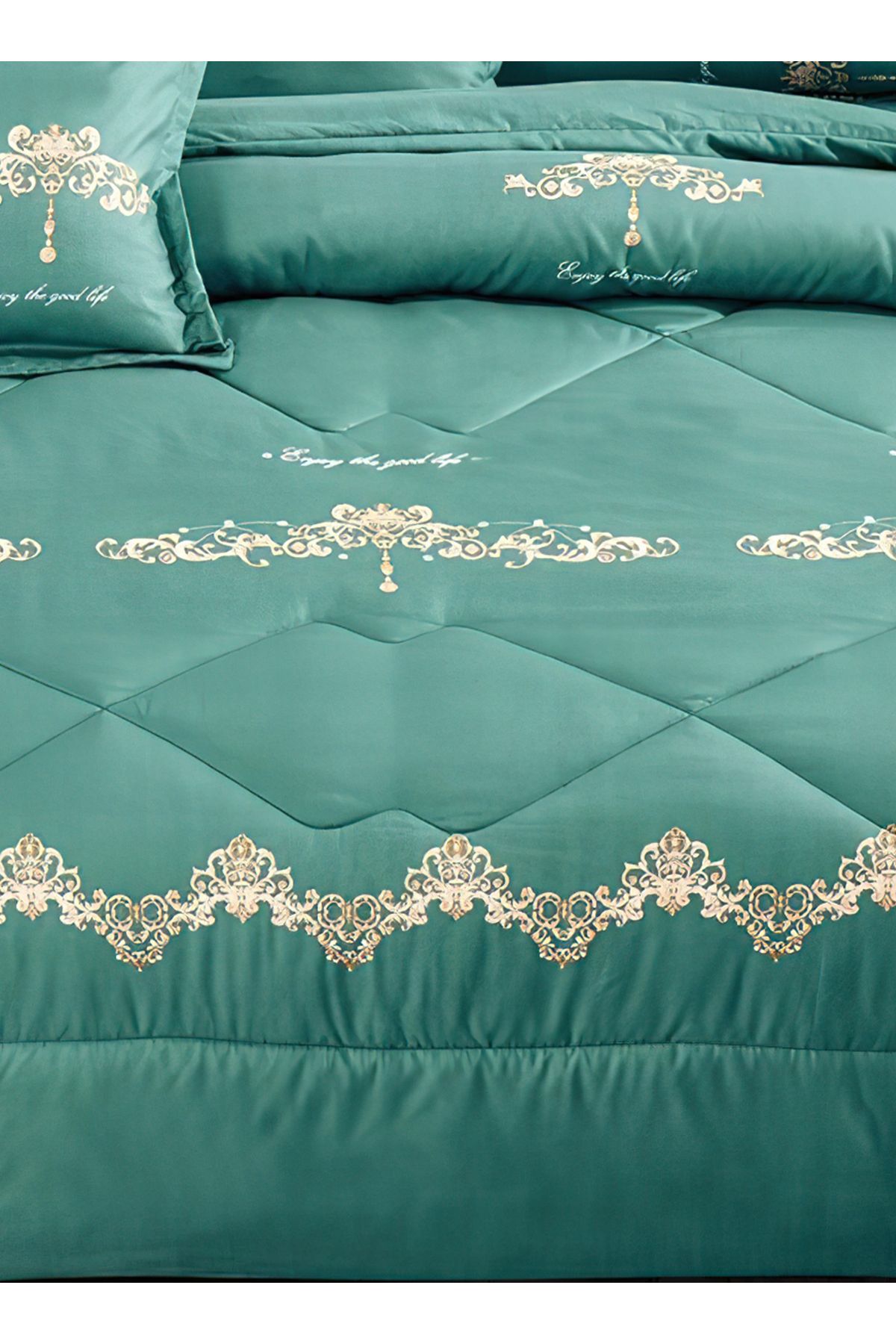 Generic-Comforter Set King Size 6 Pieces Comforter Set Twin Unisex Bedding Set 5