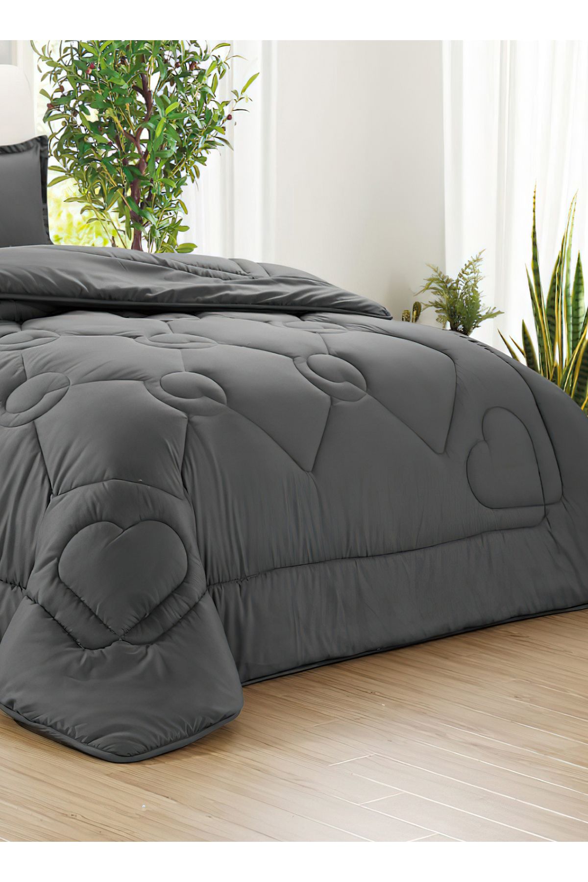 Generic-Comforter Set 4 Piece Single Size Elegant Bedspread Lightweight Comforter Suitable for All Seasons 3