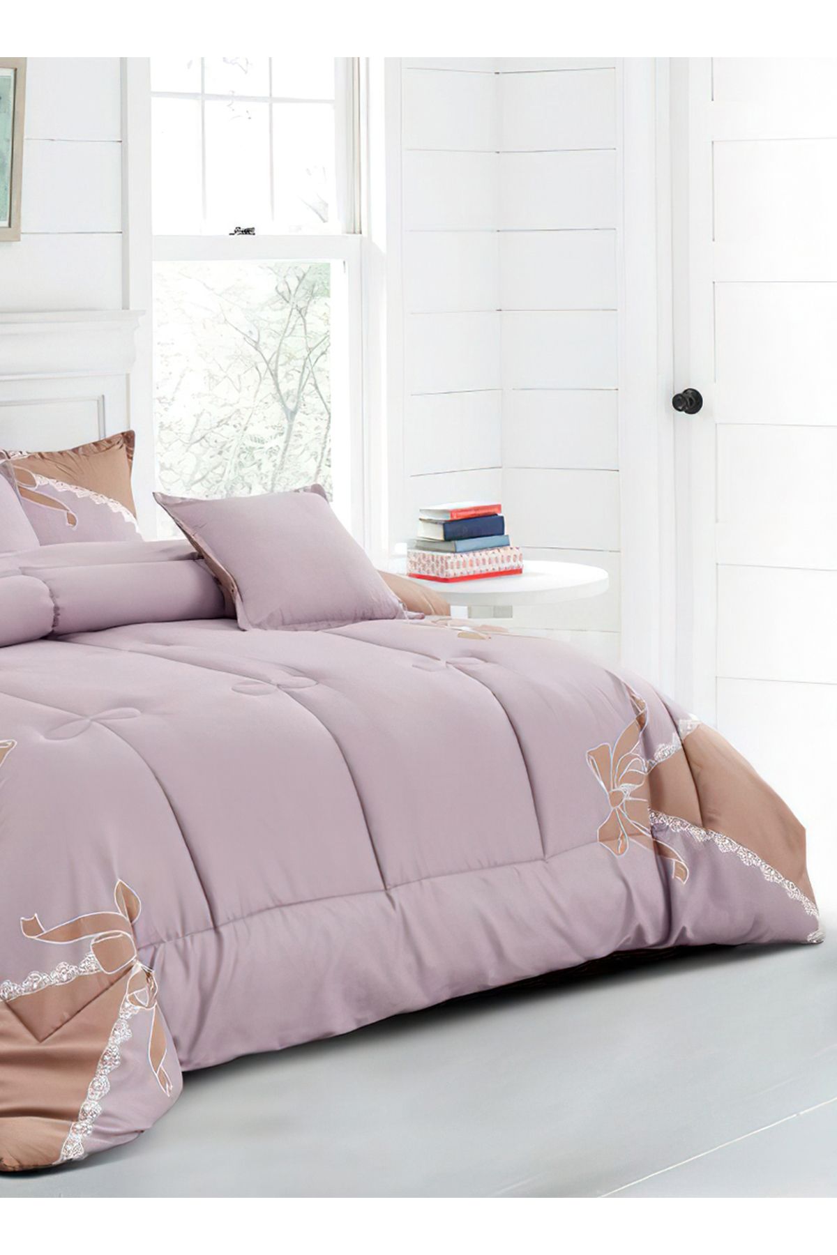 Generic-Comforter Set King Size 6 Pieces Comforter Set Twin Unisex Bedding Set 3