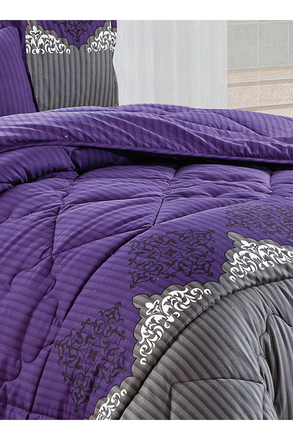Generic-Comforter Set King Size 6 Pieces Comforter Set Twin Unisex Bedding Set 5