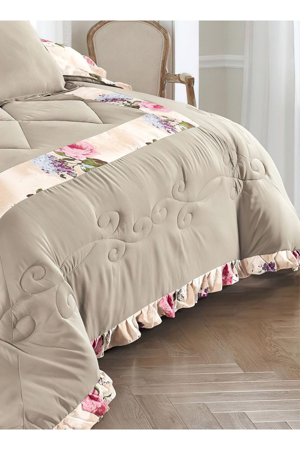 Generic-Comforter Set King Size 6 Pieces Comforter Set Twin Unisex Bedding Set 3
