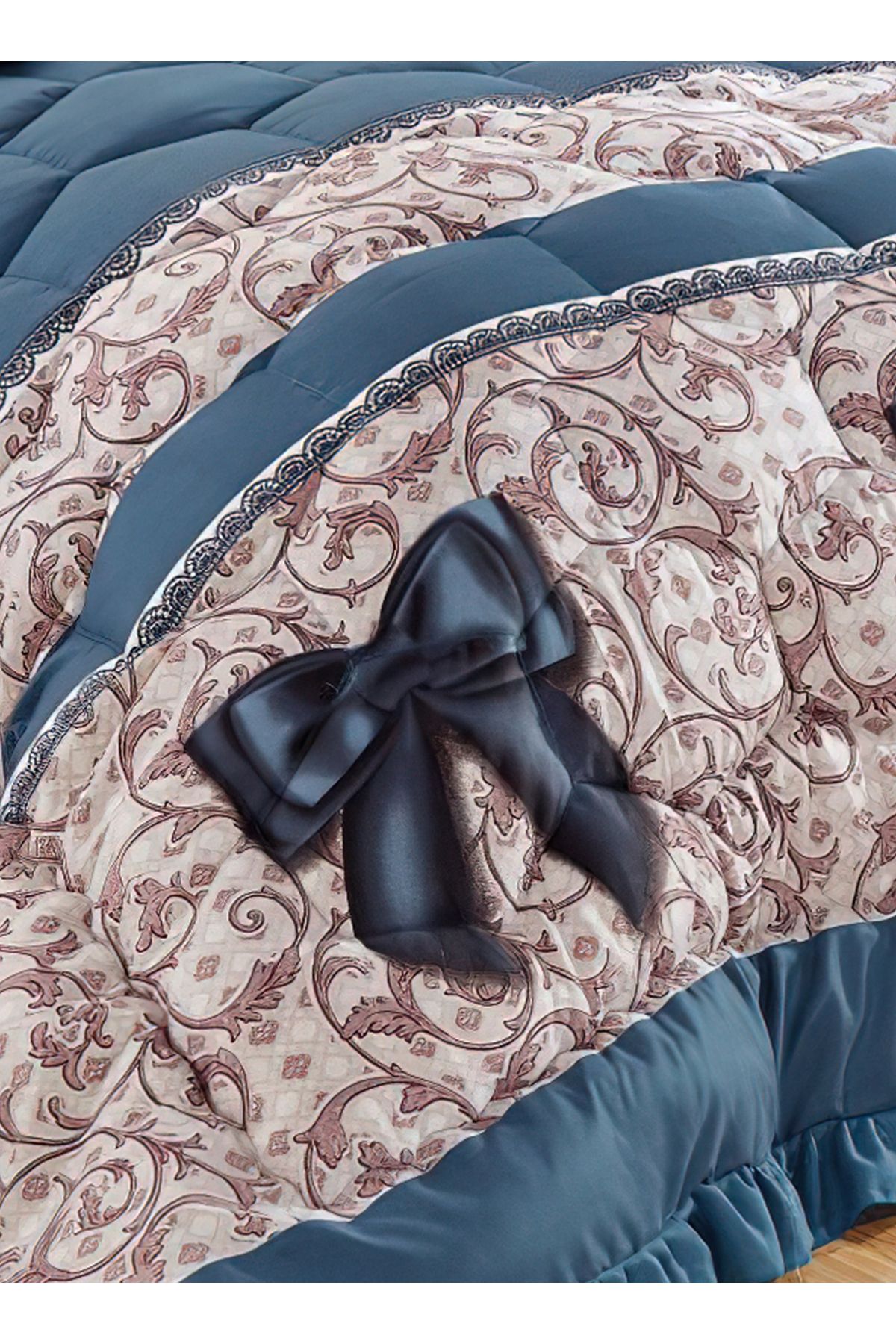 Generic-Comforter Set 4 Piece Single Size Elegant Bedspread Lightweight Comforter Suitable for All Seasons 5
