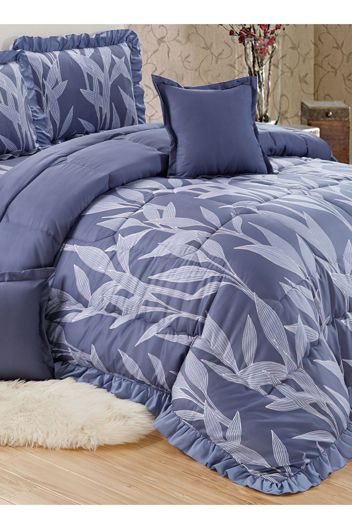 Generic-Comforter Set King Size 6 Pieces Comforter Set Twin Unisex Bedding Set 4