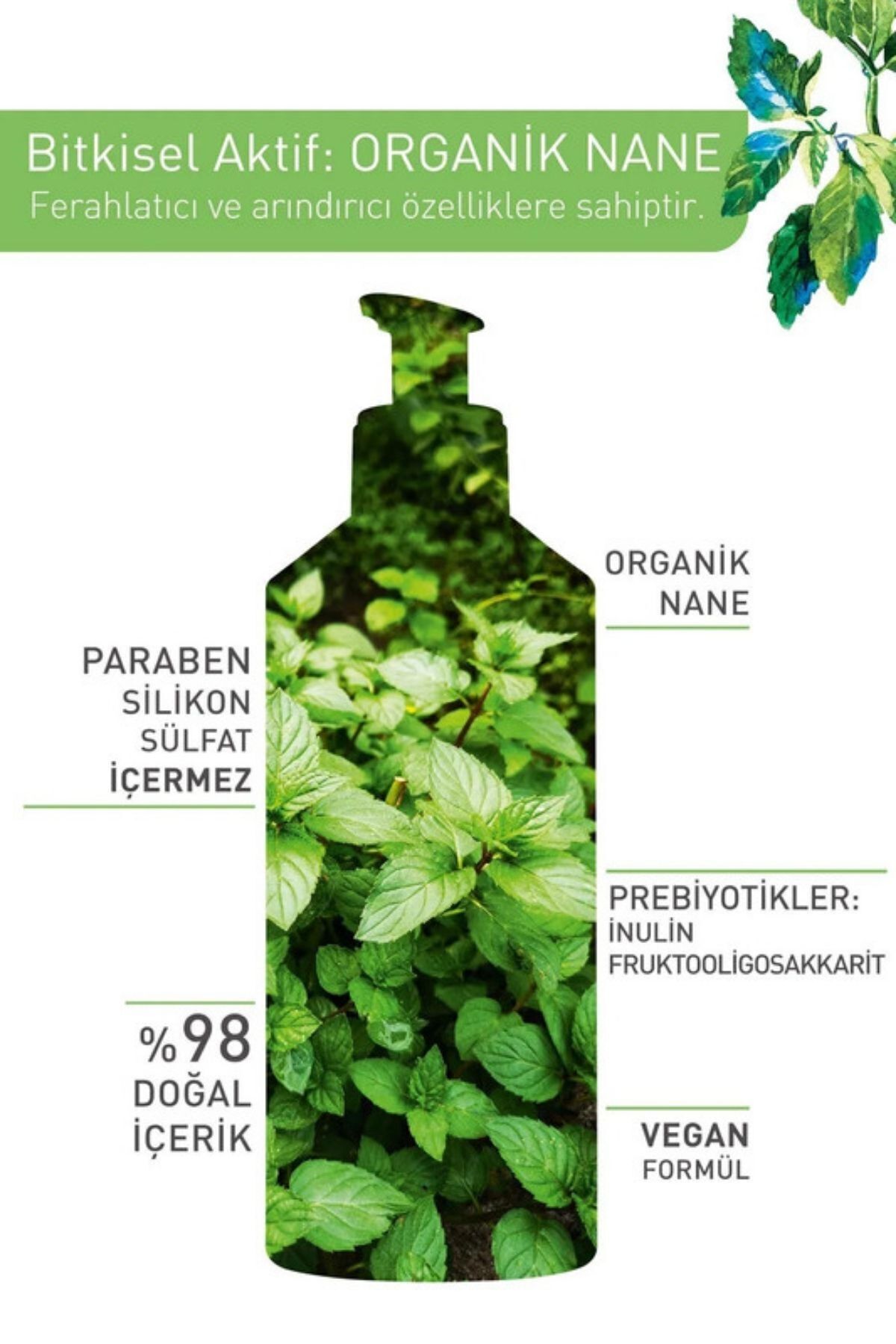 Yves Rocher-Mint and Gel Texture Cleansing Face Wash Gel for Mixed and Oily Skin Without Drying the Skin 4