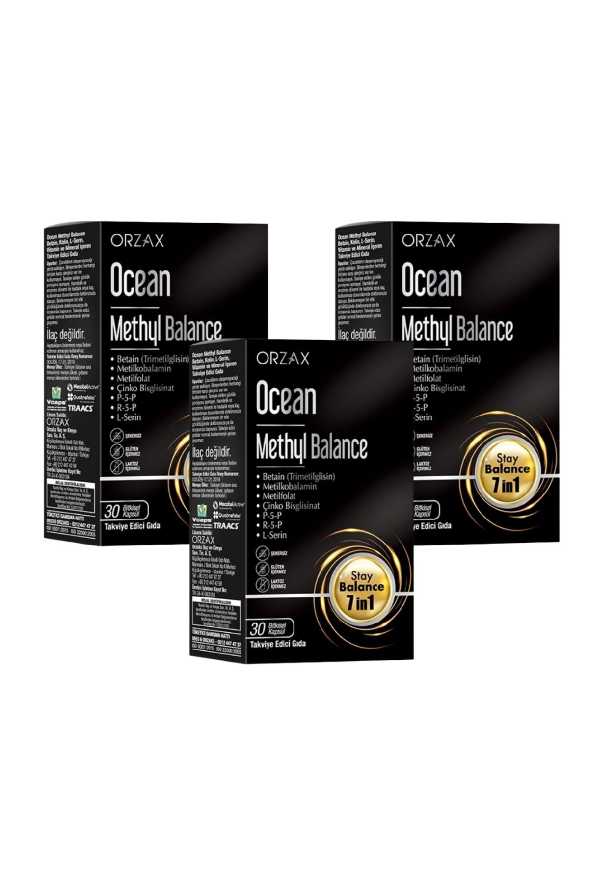 Ocean Methyl Balance 30 Kapsül 3 ADET