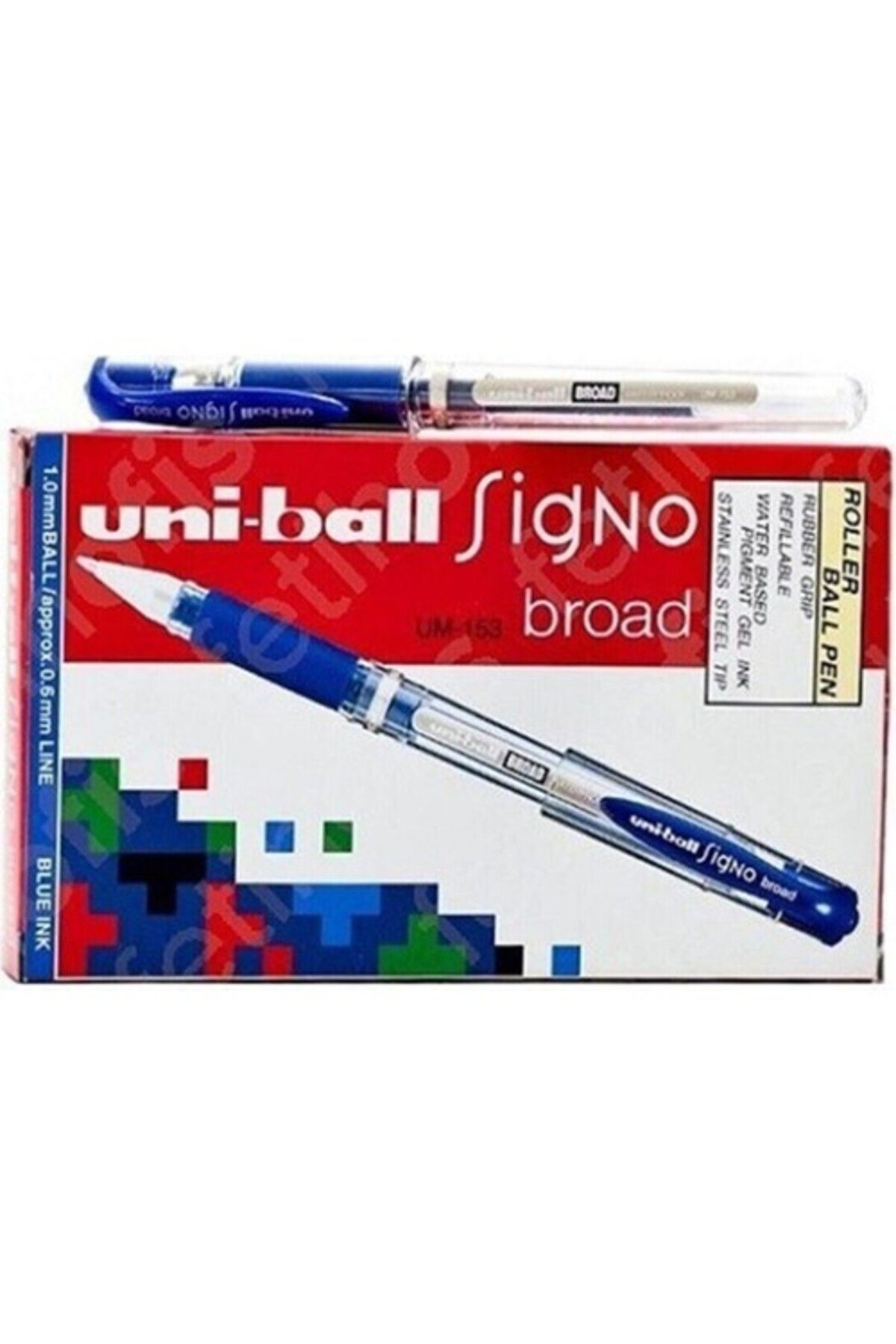 UNİ-BALL UNI-BALL UMN-307 SIGNO MEKANİK JEL KALEM 0,7MM MAVİ