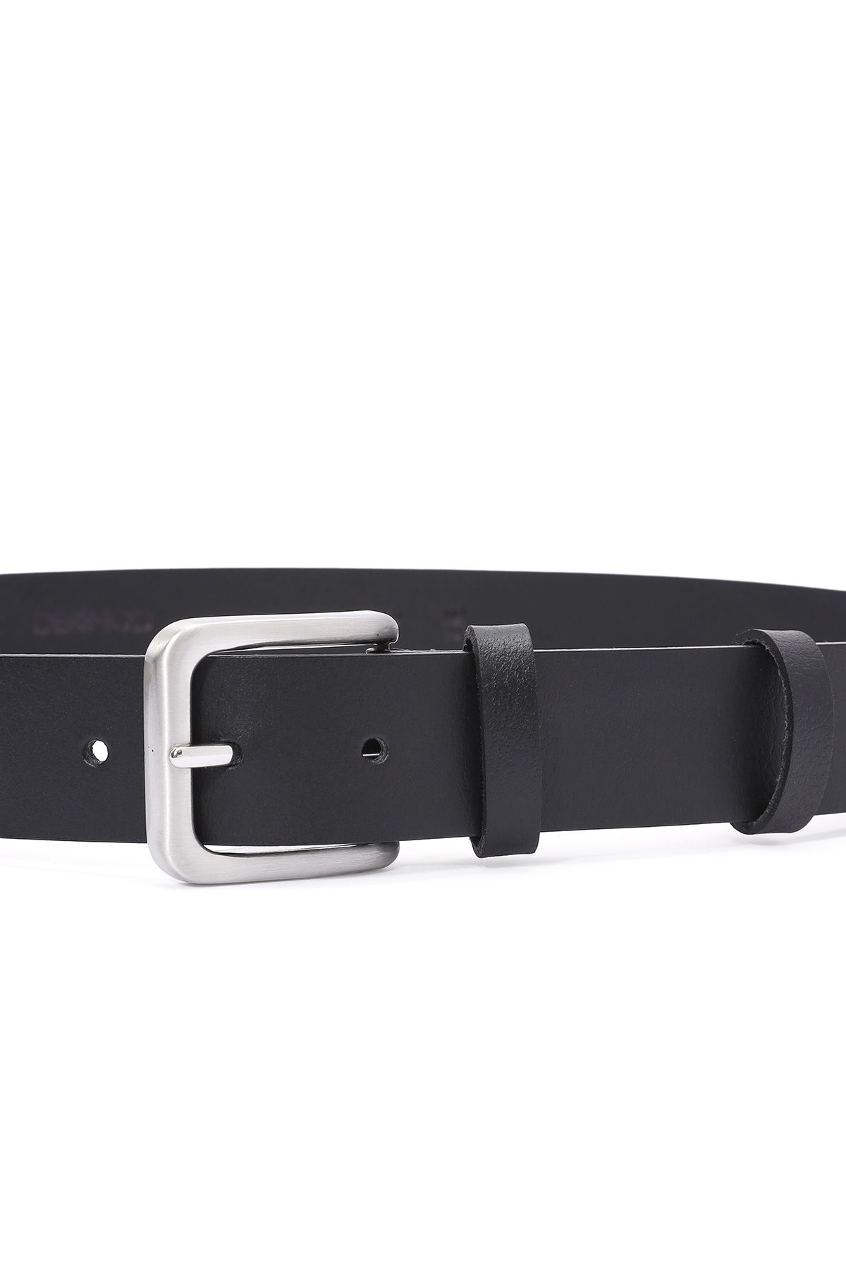 Derimod-Men's Black Leather Belt 000A2D 1305518 3