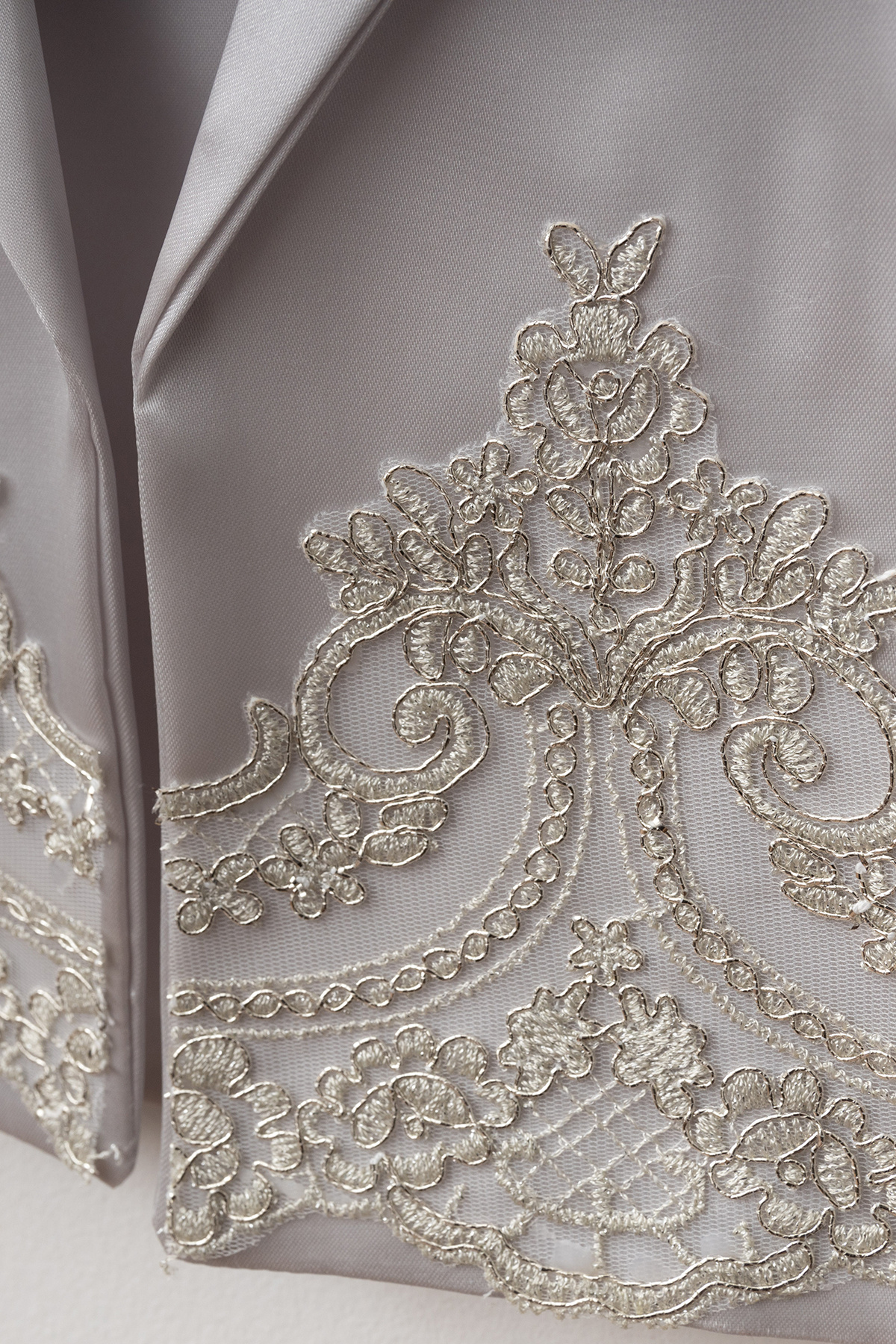 Ponpon Baby Erkek bebek yelekli tulum set lüks mevlüt takımı bebek hediyelik fotoğrafı 2 (önizleme)