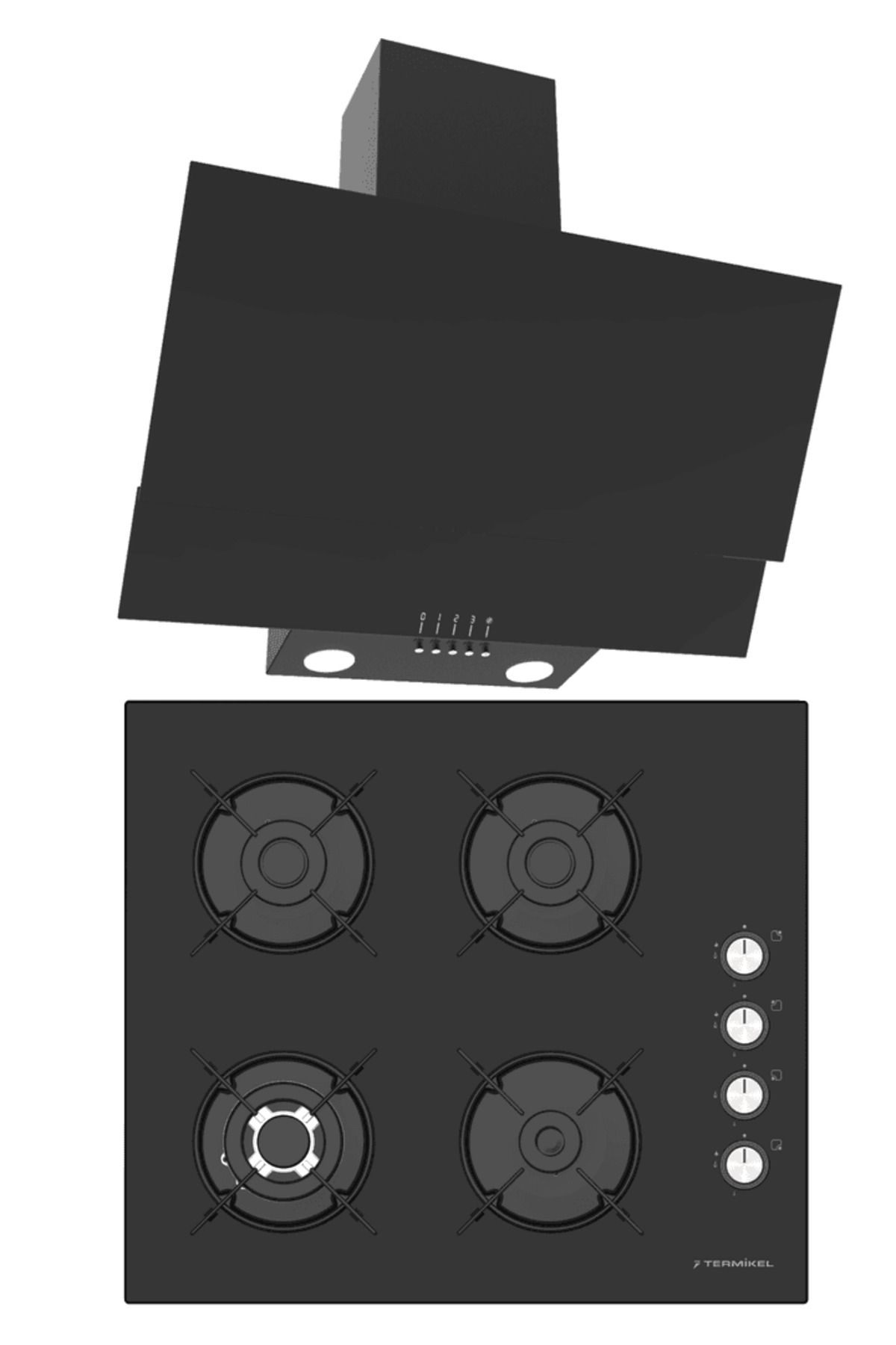 Termikel Ankastre Set (BH P6194C B - ARGEMON BB60)