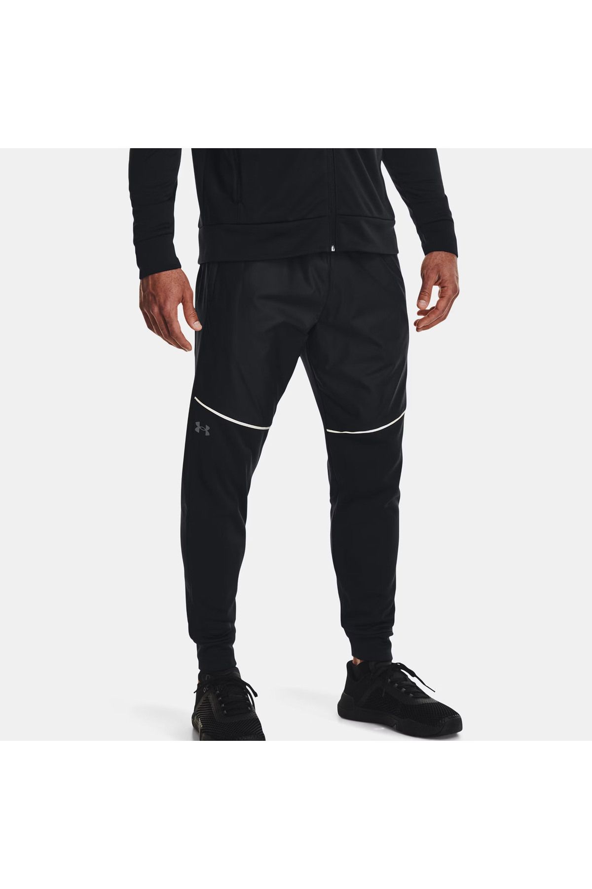 شلوار گرمکن ورزشی مشکی مردانه لباس های طوفان زره پوش آرمور 6 1373784 001 Under Armour