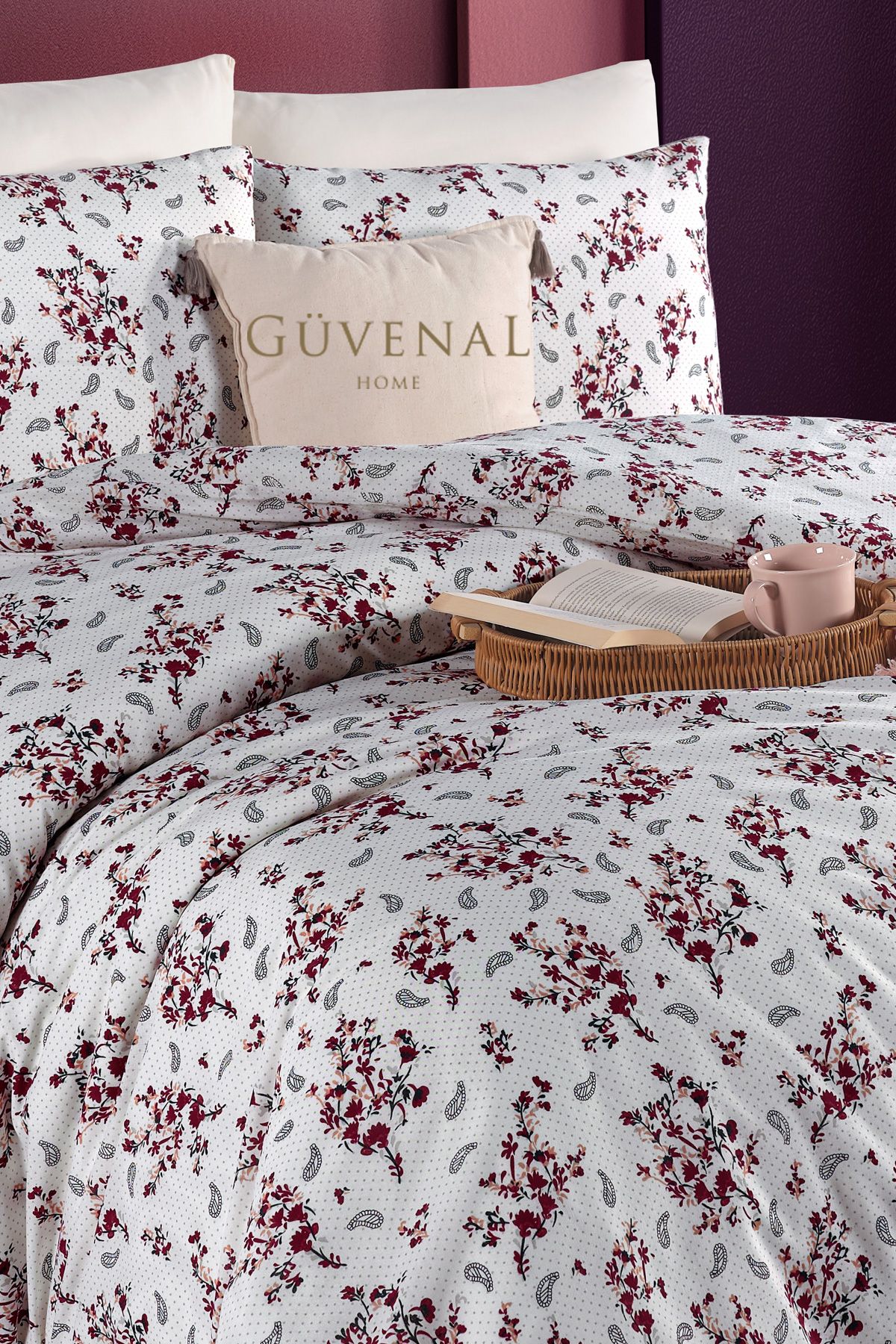 Güvenal-Leo Double Duvet Cover Set with Elastic Sheets |   Pillow |   Dowry List |   Duvet Cover |   Sleep Set 4