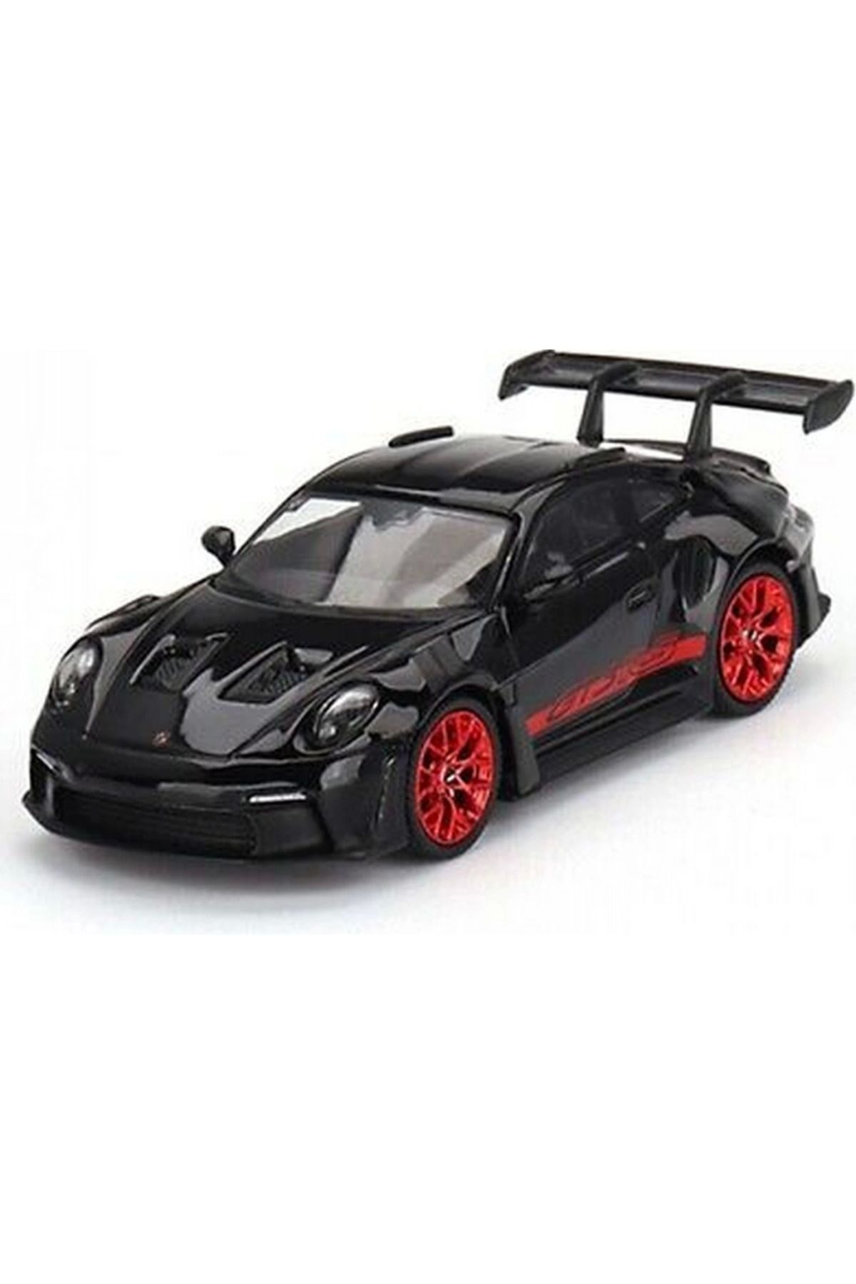 gcaksesuar Nessiworld Mini Gt 1/64 Porshe 911 GT3 RS Black With Pyro Red