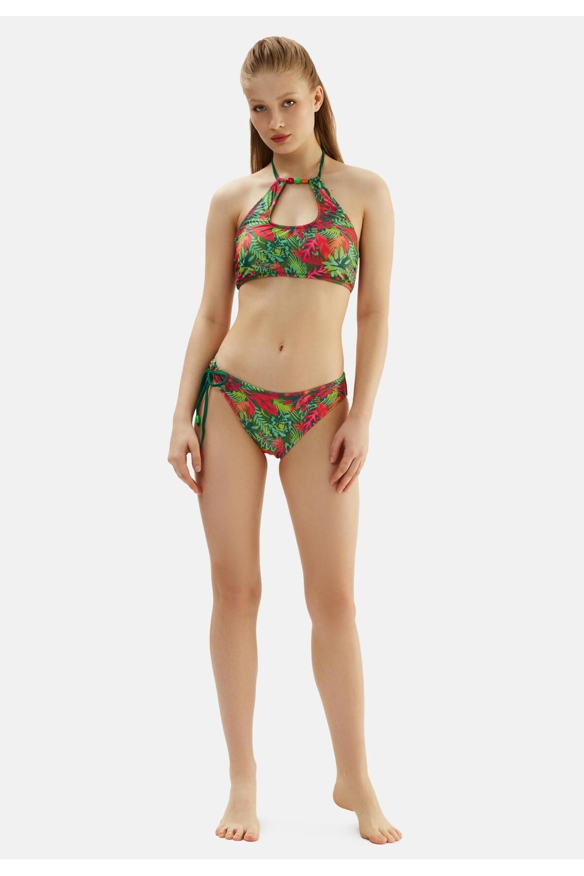 Eros-Green Halter Bikini Set - Surf 2031esbk 3