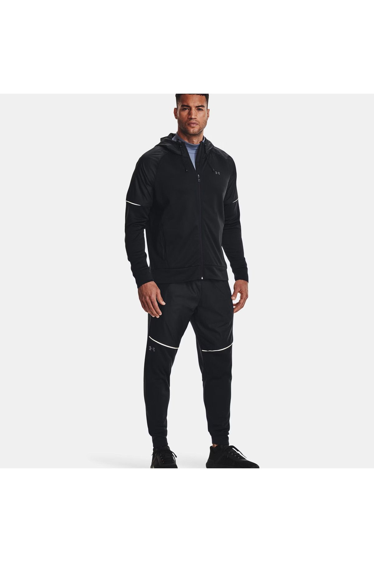 شلوار گرمکن ورزشی مشکی مردانه لباس های طوفان زره پوش آرمور 6 1373784 001 Under Armour