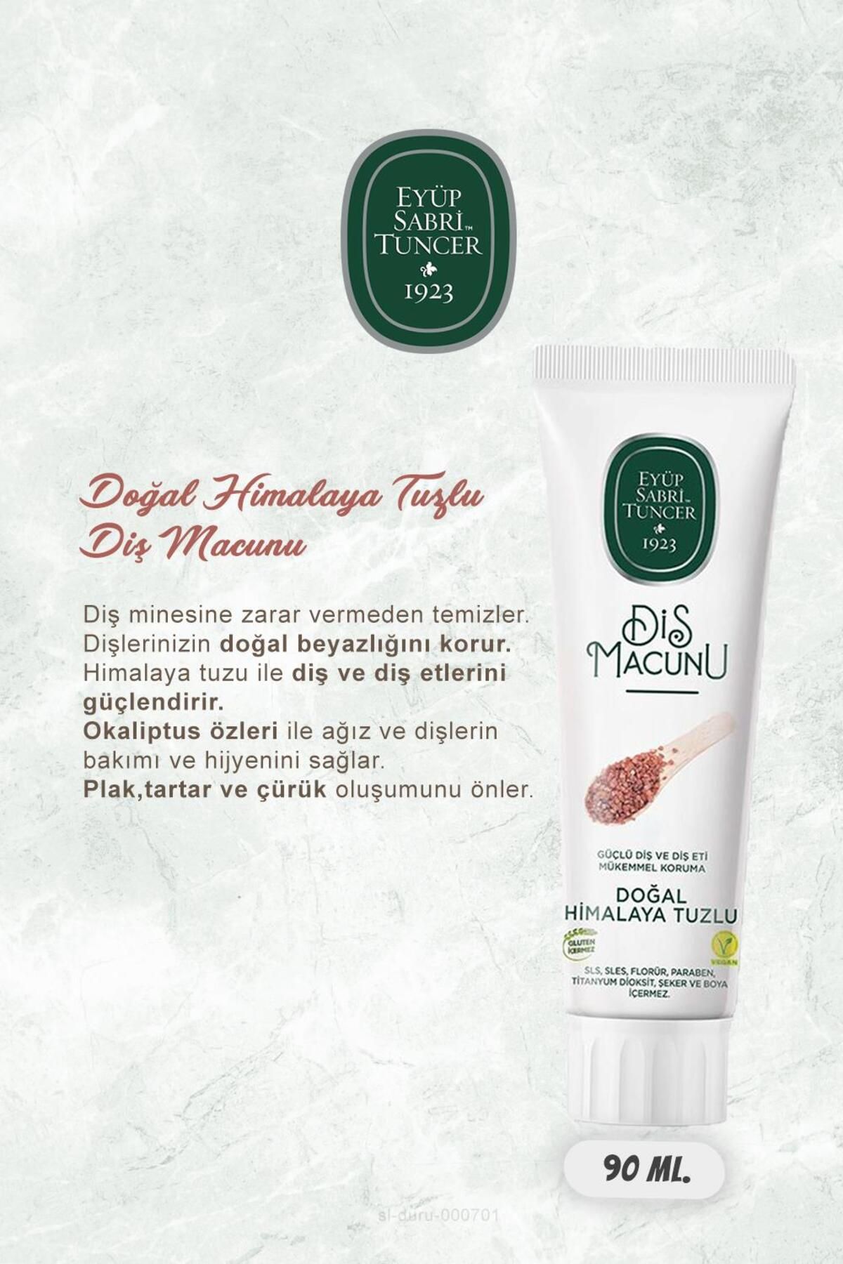 Eyüp Sabri Tuncer-90 ml Toothpaste Set - Cocoa, Ginger, Clove, Himalayan, Lavender and Rosie 2