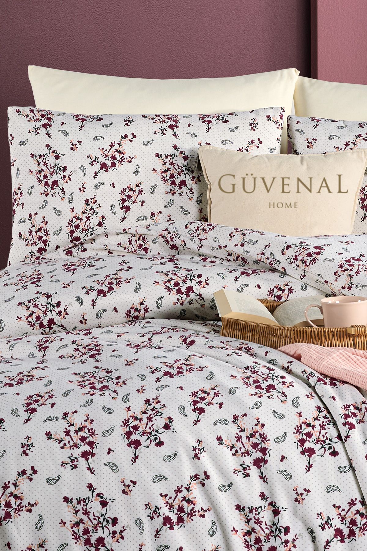 Güvenal-Leo Double Duvet Cover Set with Elastic Sheets |   Pillow |   Dowry List |   Duvet Cover |   Sleep Set 3