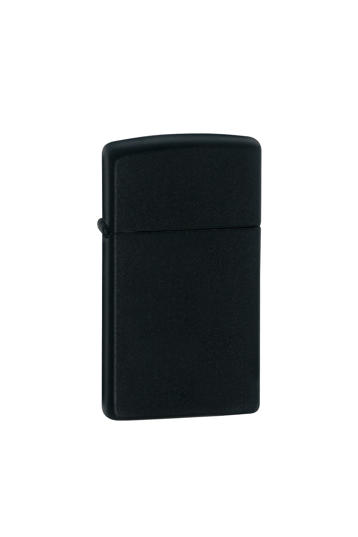 Zippo Çakmak Slim Ince Black Matte Siyah Çakmak 1618