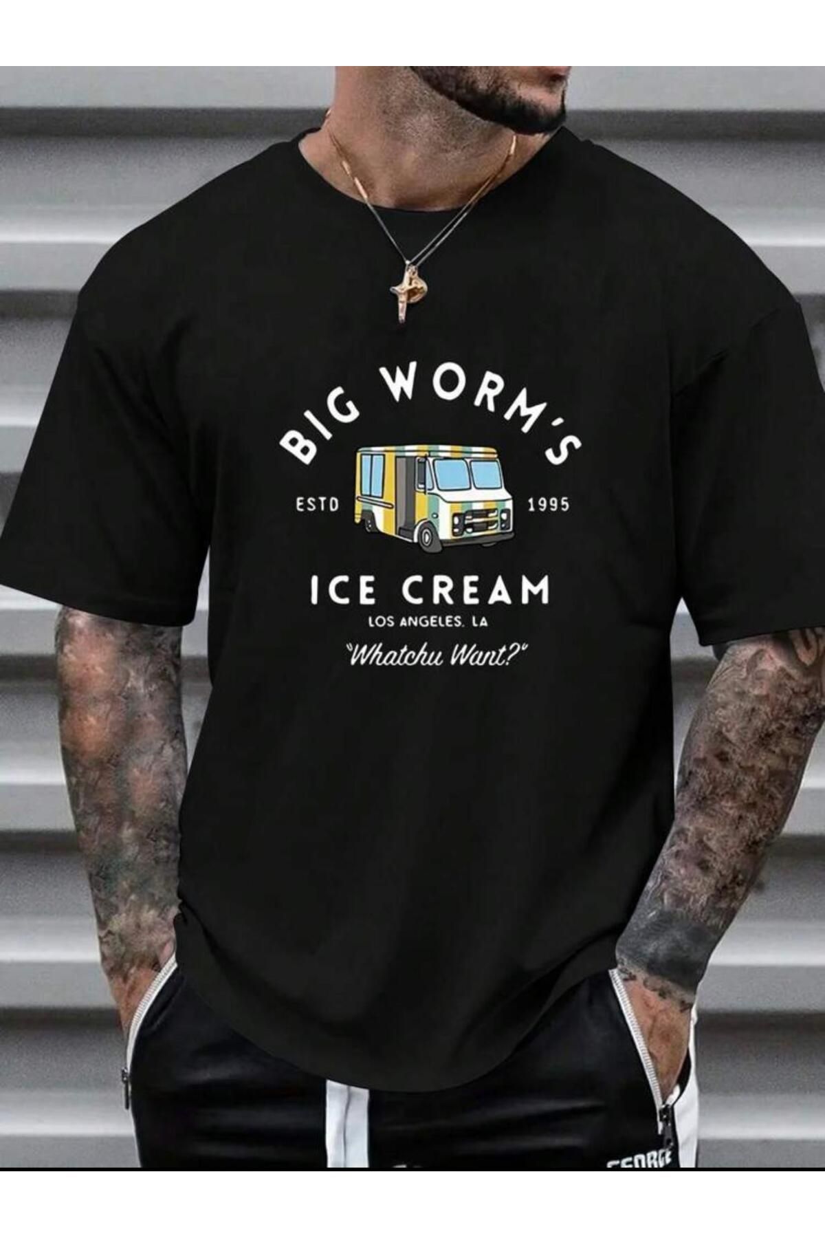 Tarzsokak ICE CREAM BASKILI BASİC