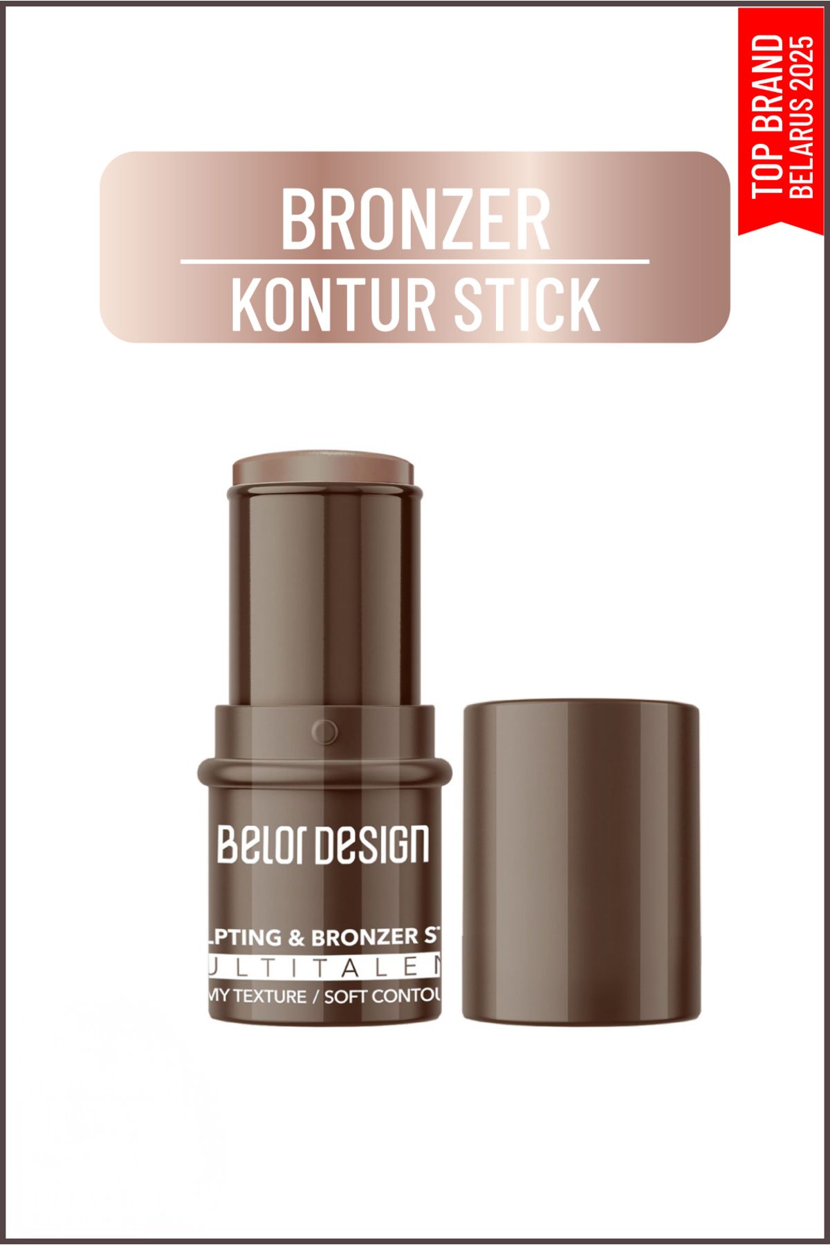 Belor Design Slavco Multitalent Serisi Stick Bronzer Ton:1