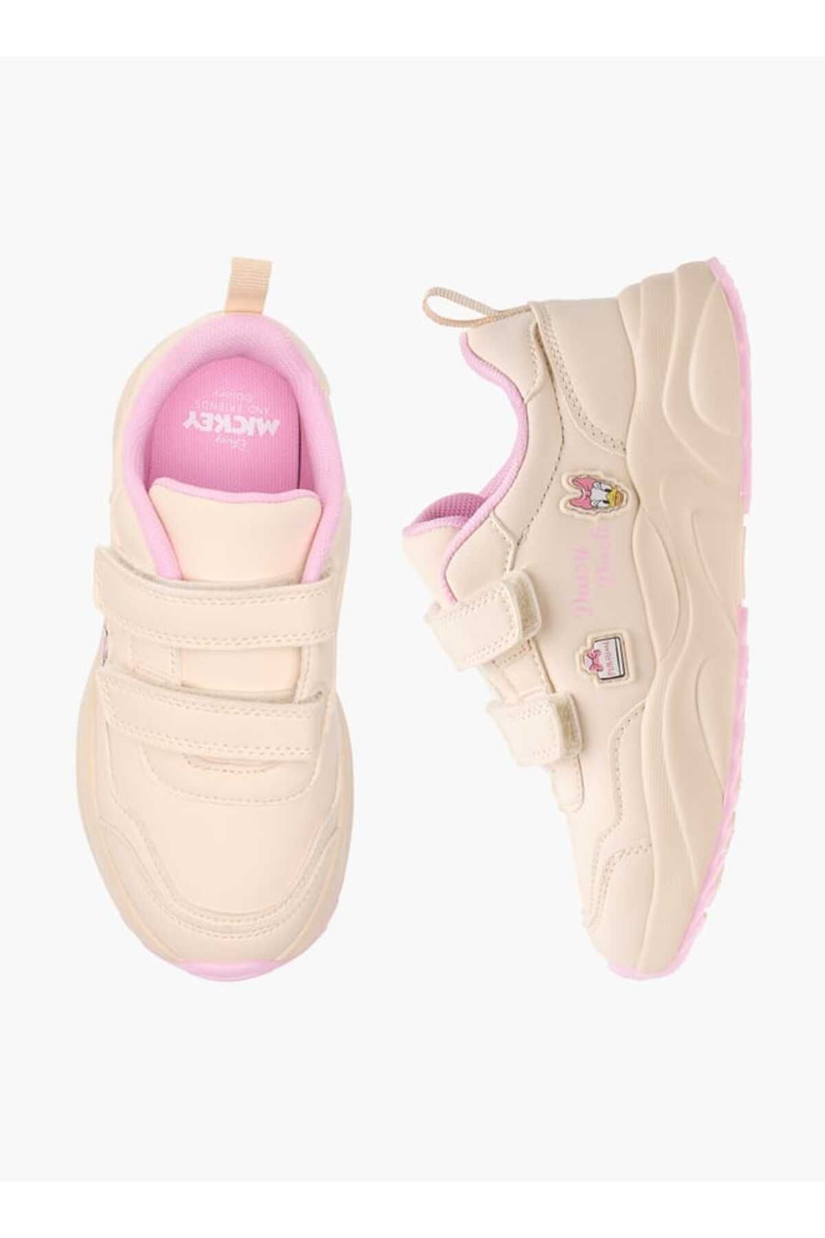 Disney-Daisy Duck Applique Sneakers with Hook and Loop Closure 1