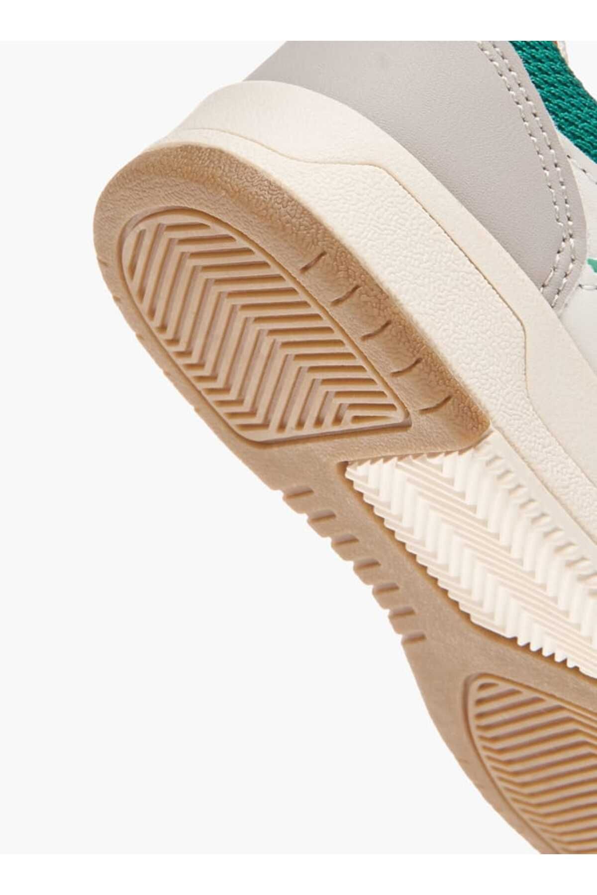 LBL by Shoexpress-Panelled Sneakers with Hook and Loop Closure 5