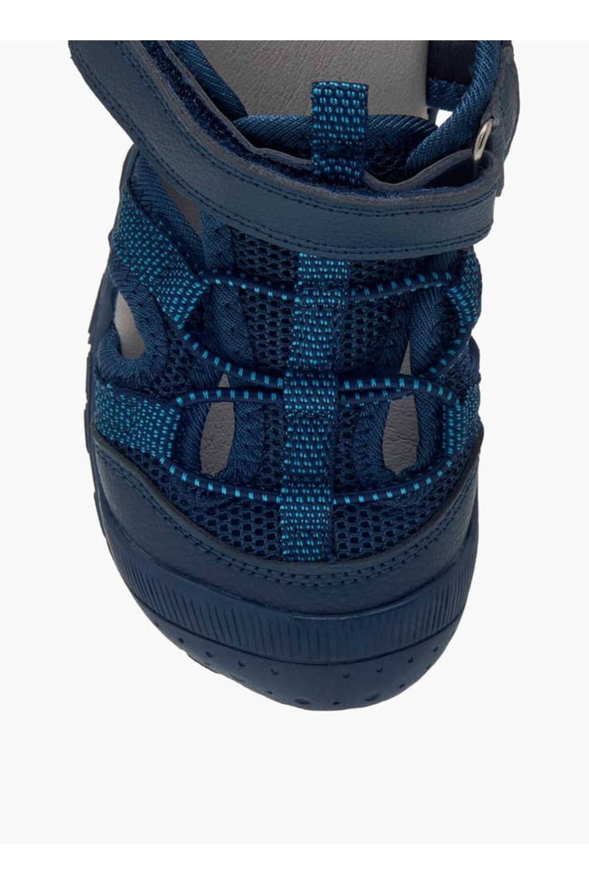 LBL by Shoexpress-Mesh Detail Sandals with Hook and Loop Closure 3