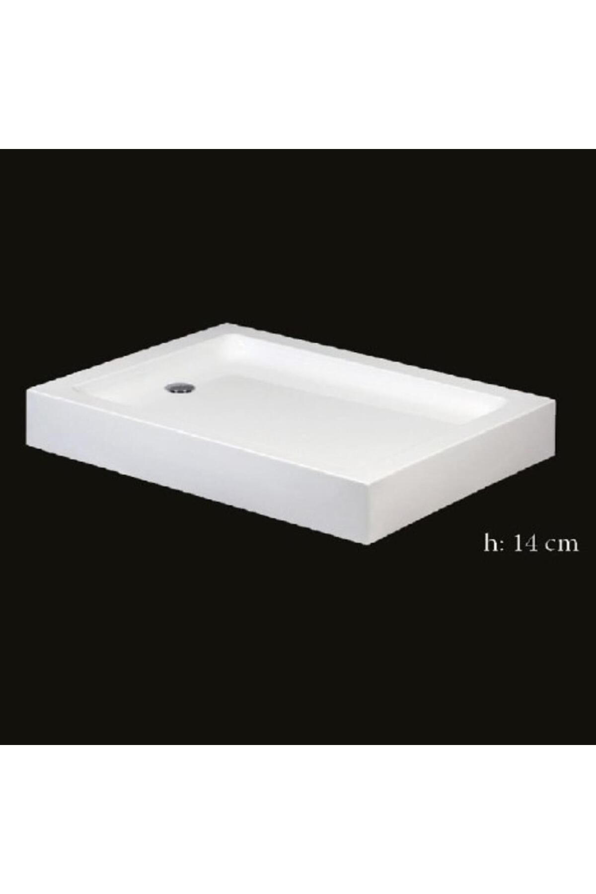ALİKA BANYO 90x110 DİKDÖRTGEN MONOBLOK DUŞ TEKNESİ