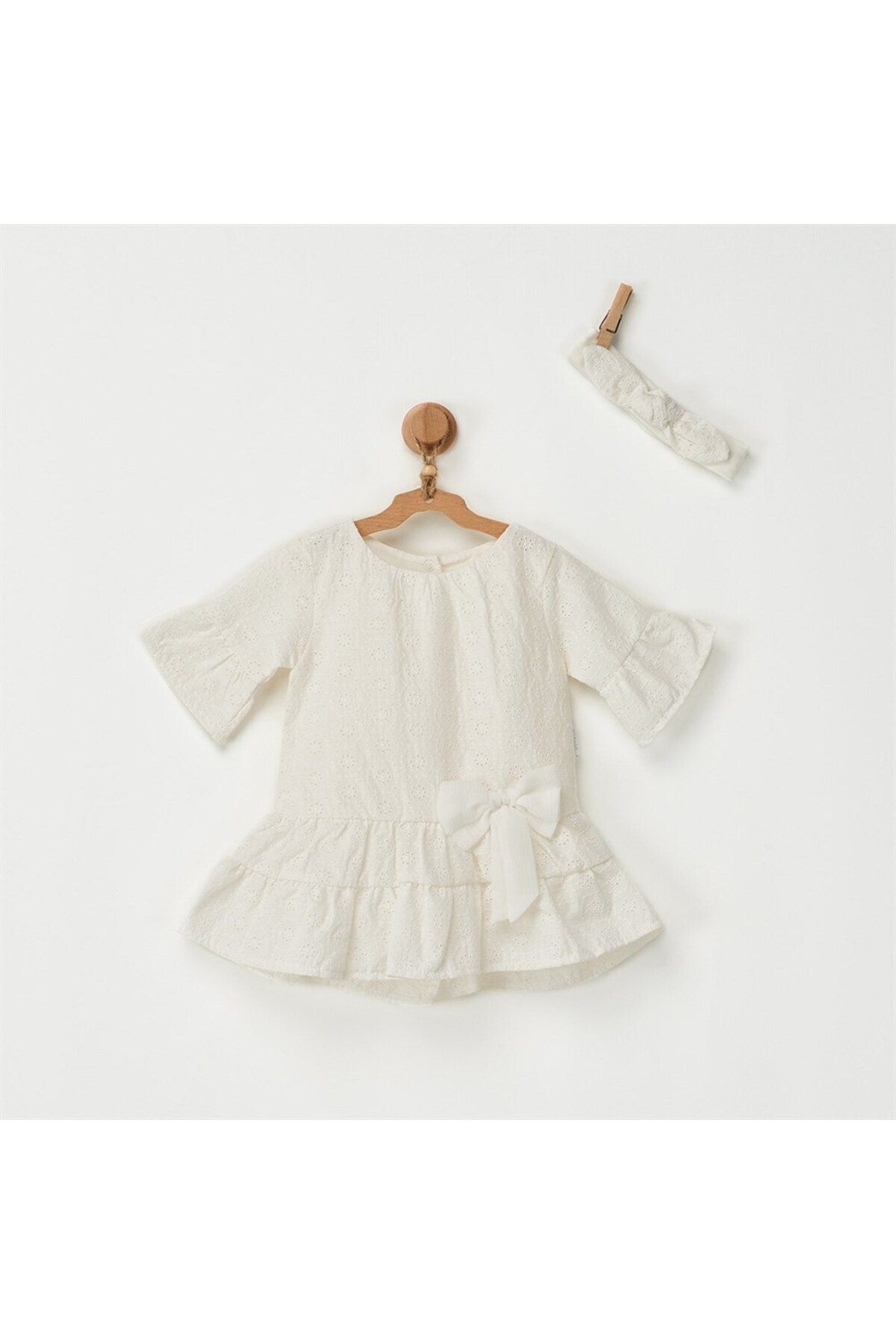 andywawa-Ac22581 - Stylish Baby Dress and Band Set 1