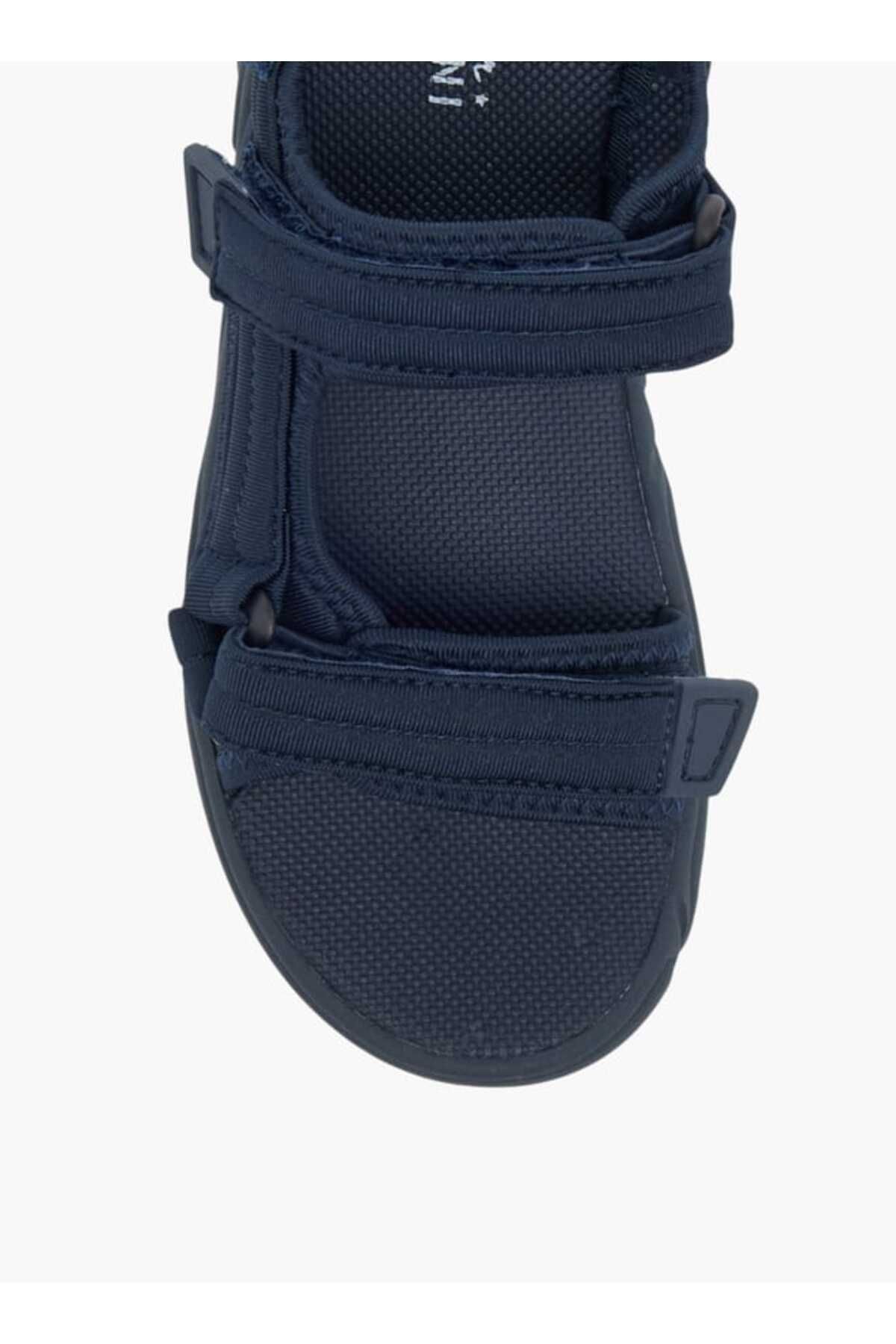Mister Duchini-Mister Duchin Solid Strap Sandals with Hook and Loop Closure 3