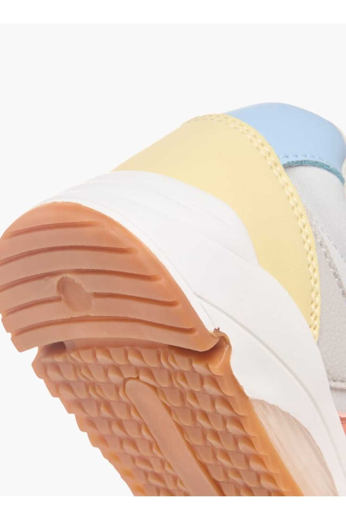 Juniors-Colourblock Sneakers with Hook and Loop Closure 5