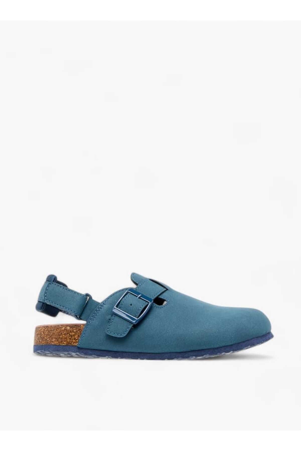 Mister Duchini-Boys' Solid Closed Toe Sandals with Hook and Loop Closure 3