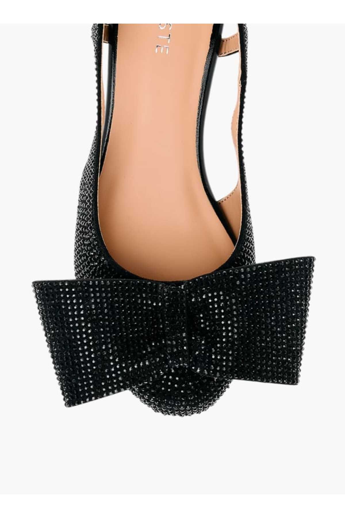 Celeste-Girls' Bow Accent Block Heeled Sandals with Hook and Loop Closure 4