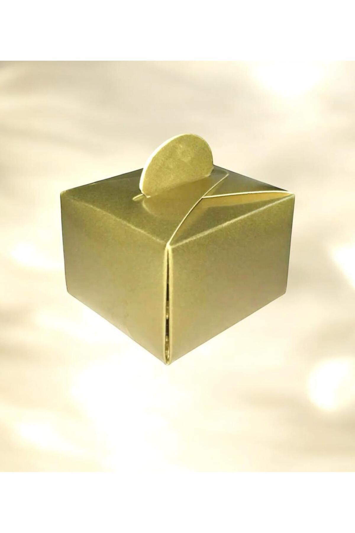 Happyland-Metallic Gold Turkish Delight Cup 25 Pieces Party Promise Engagement Turkish Delight Cup 4