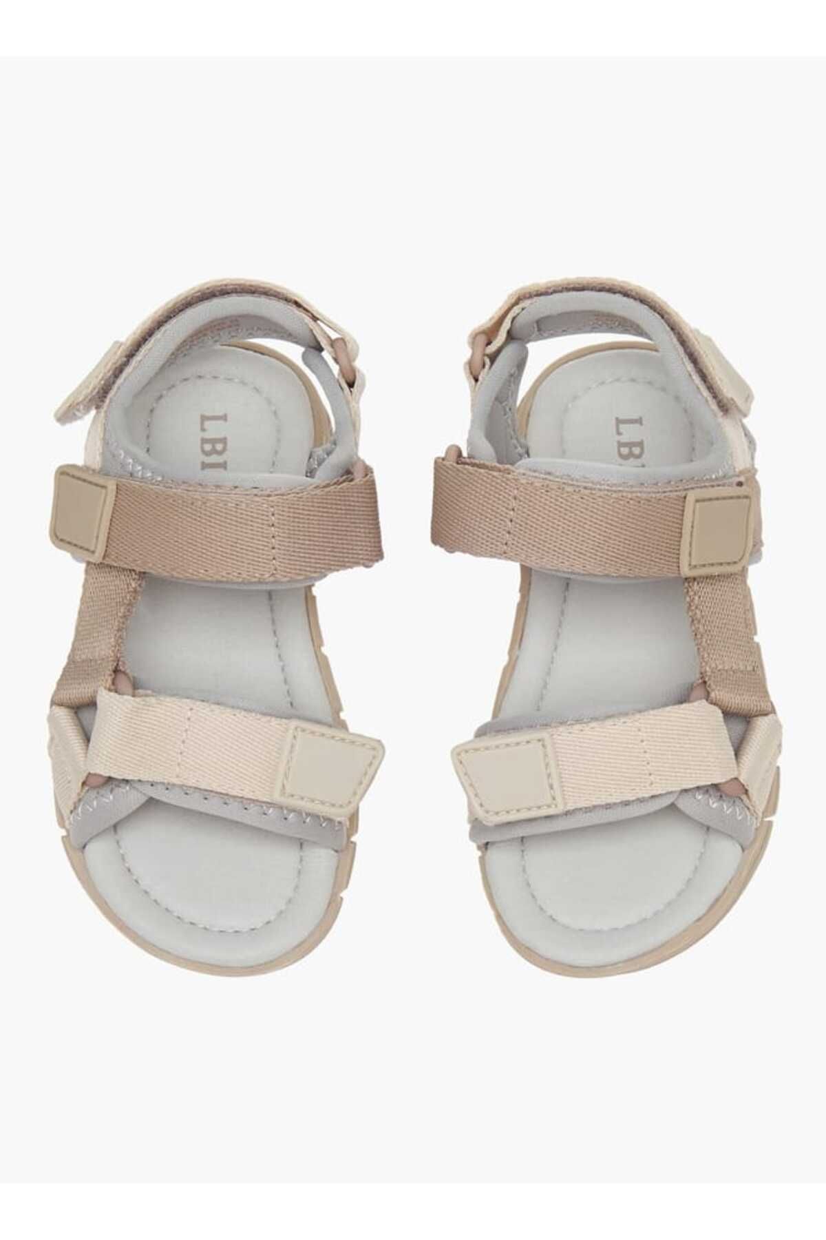 LBL by Shoexpress-Colourblock Sandals with Hook and Loop Closure 1