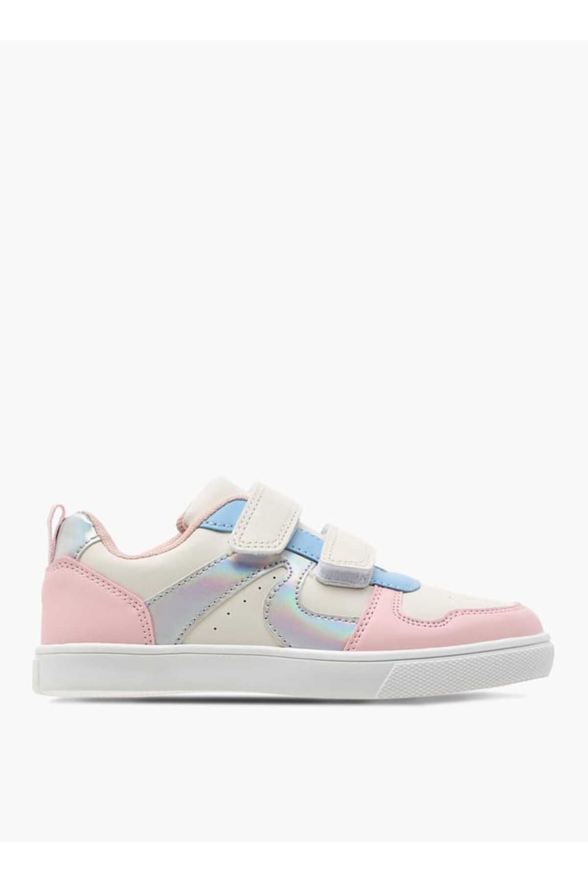 Flora Bella by Shoexpress-Flora Bella Colourblock Sneakers with Hook and Loop Closure 3