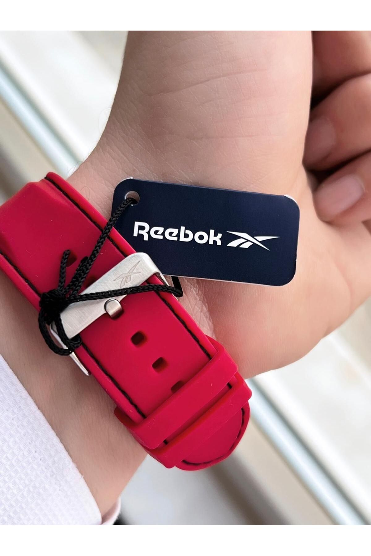 Reebok-ساعة يد رقمية للجنسين مقاومة للماء بطول 50 مترًا مع إضاءة إنذار وساعة توقيت 6