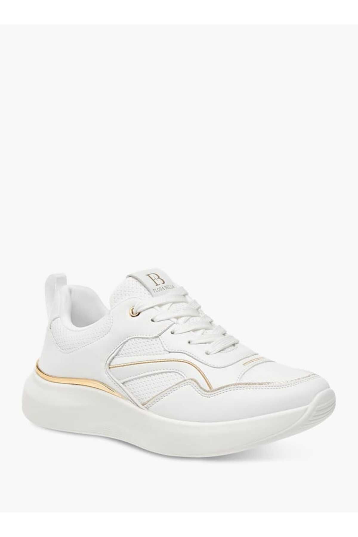 Flora Bella by Shoexpress-Flora Bella Panelled Ankle Sneakers with Lace-Up Closure 2