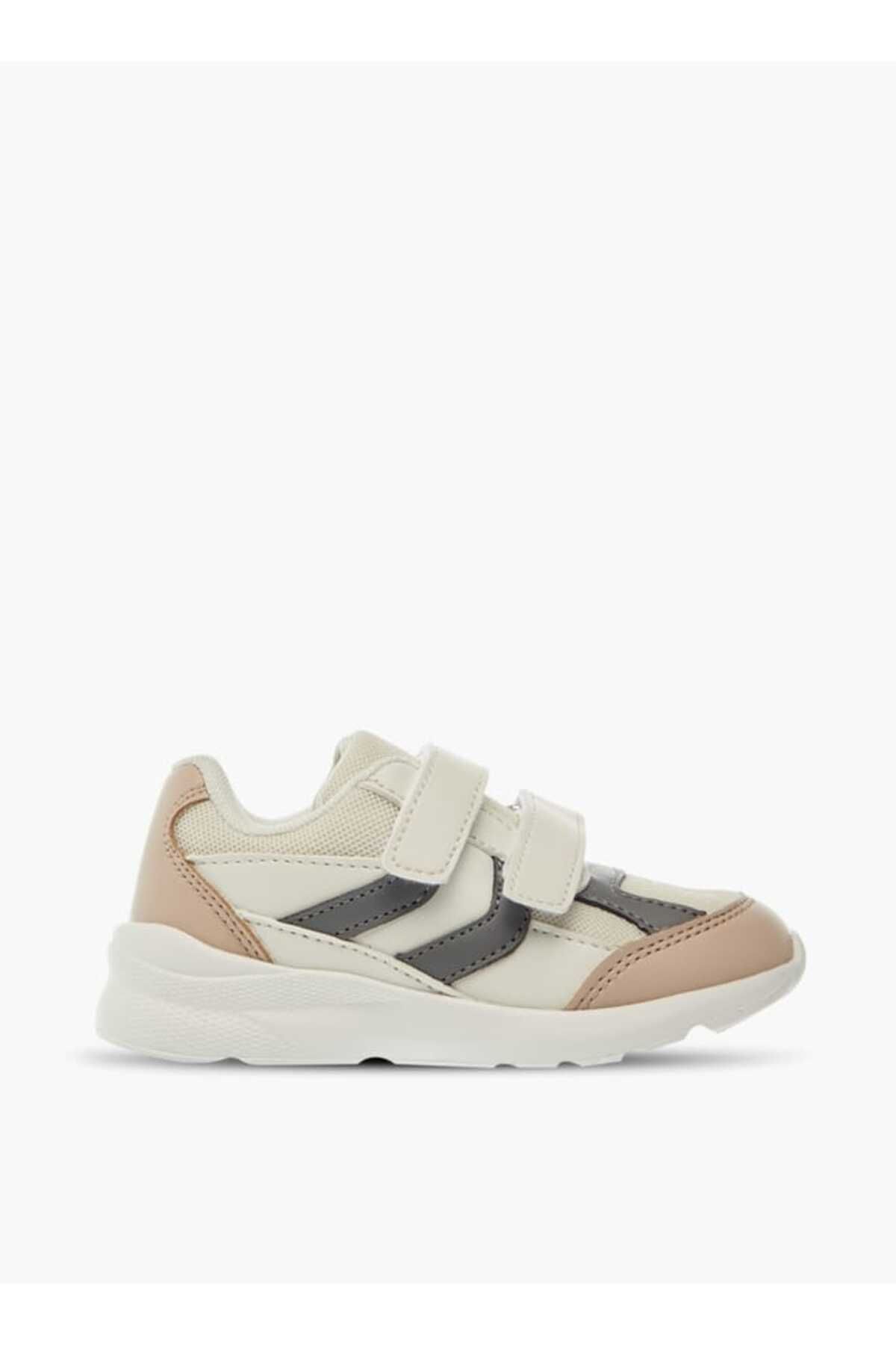 LBL by Shoexpress-Panelled Sneakers with Hook and Loop Closure 3