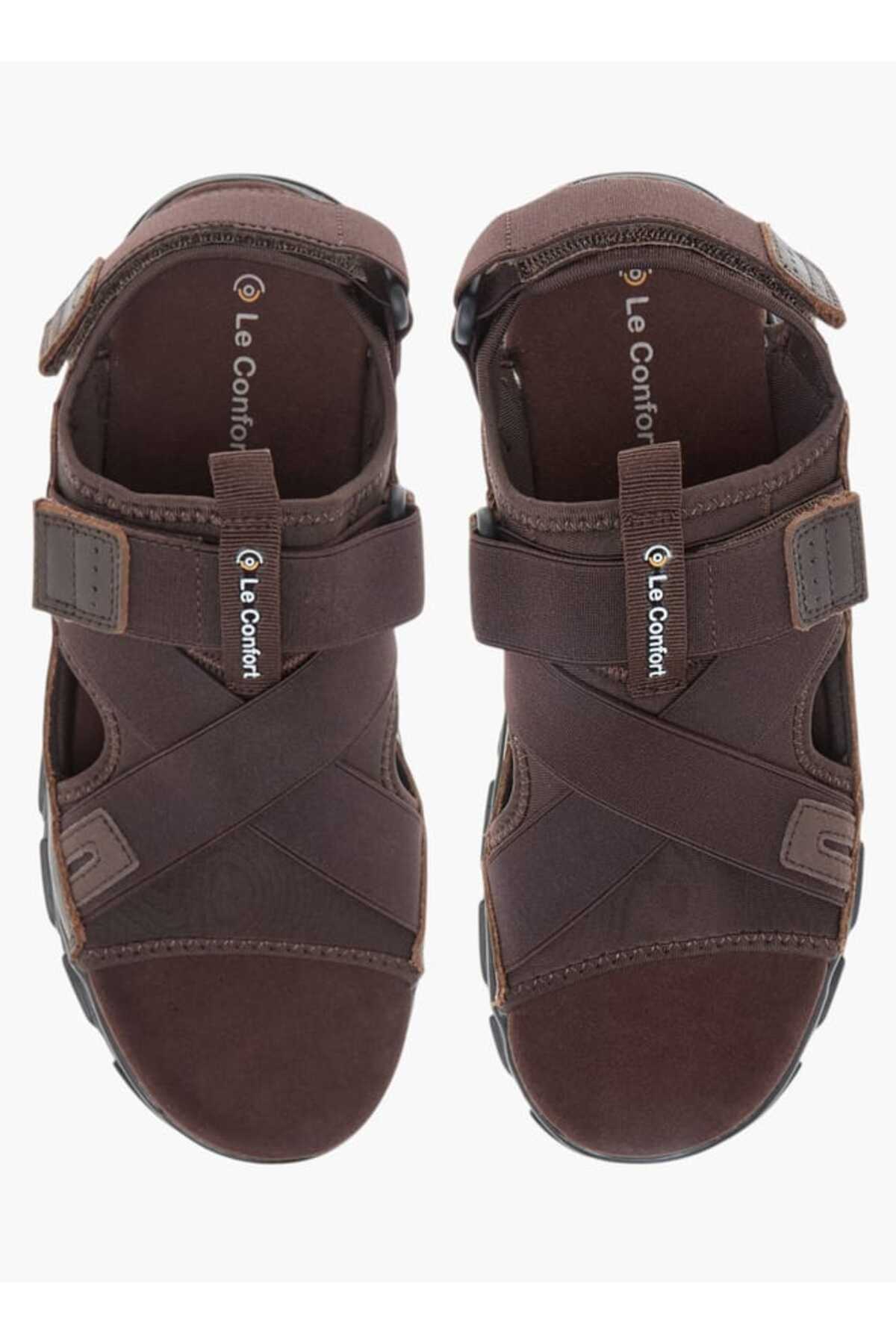 Le Confort-Strap Sandals with Hook and Loop Closure 1