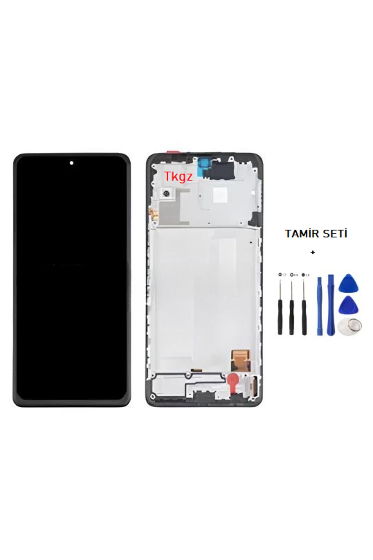 tkgz Xiaomi Redmi NOTE 10 PRO -4G- Uyumlu Lcd Ekran Dokunmatik SERVİS Orijinali ÇITALI + TAMİR SETİ