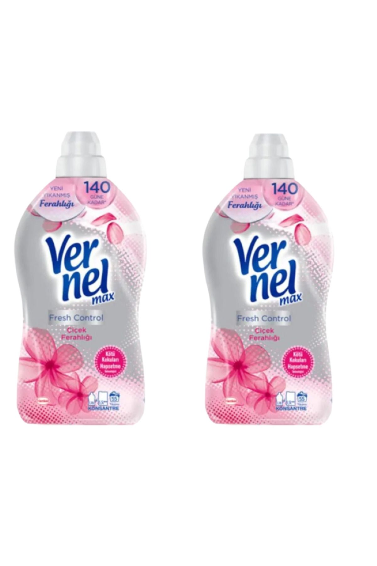 Vernel Max Çiçek Ferahlığı Konsantre Yumuşatıcı 2 x 1320 ml