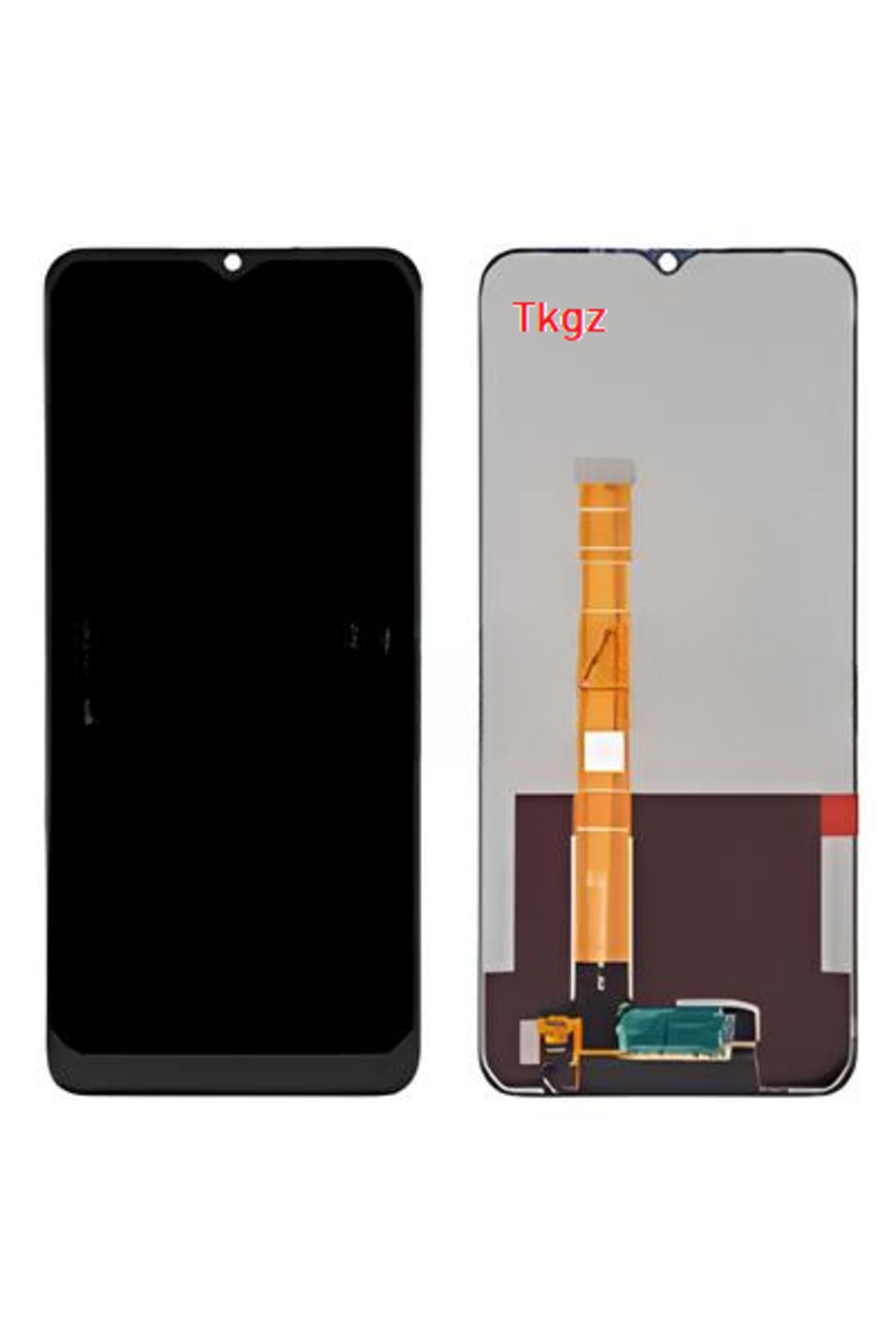 tkgz Oppo Realme C21Y Uyumlu Lcd Ekran Dokunmatik SERVİS Orijinali