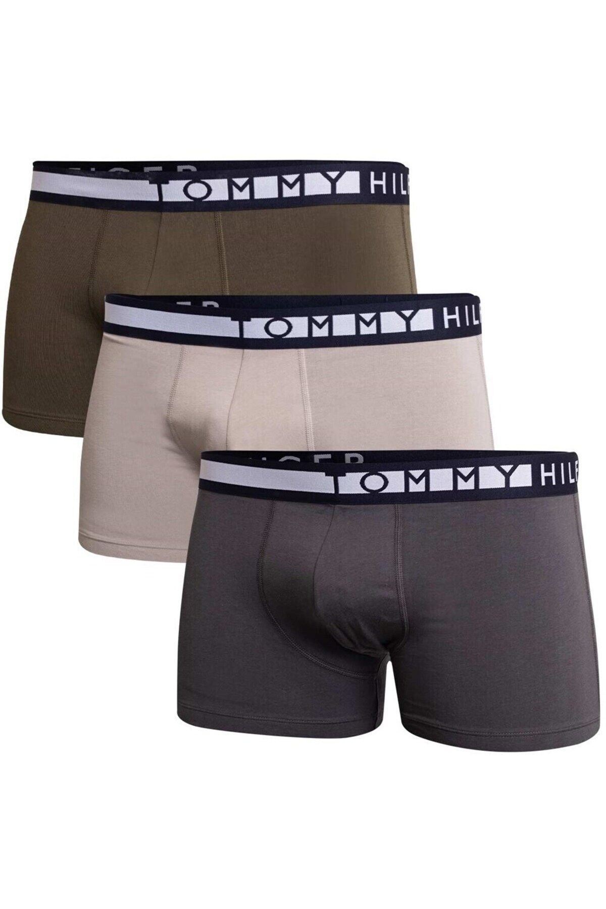 Tommy Hilfiger-Μπόξερ σορτς Tommy Hilfiger 3-pack Logo λουράκι μέσης, πολύχρωμο, ανδρικό 1