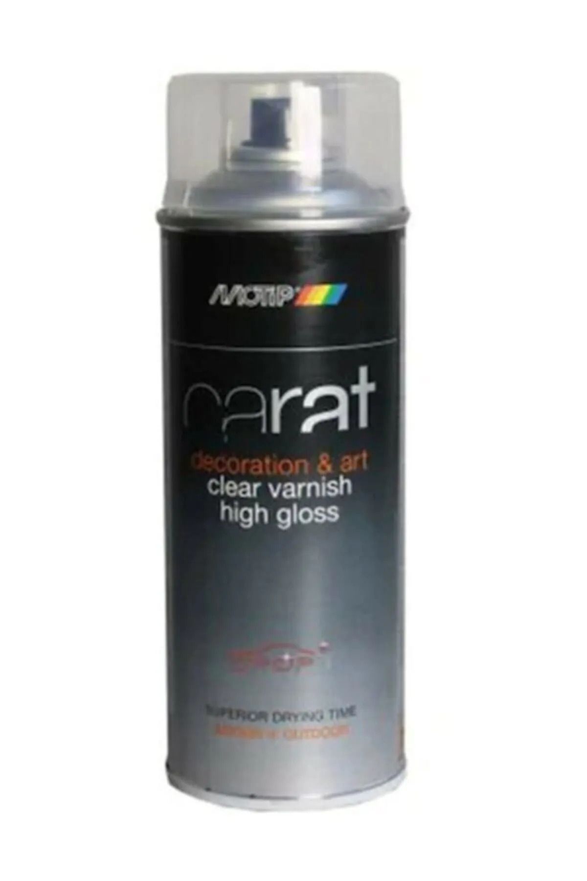 Motip 2'li Motip Carat Sprey Boya 400 Ml Ral 9005 Parlak Siyah