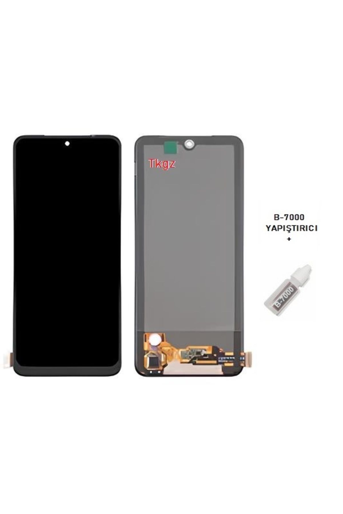 tkgz Xiaomi Redmi NOTE 10 -4G- Uyumlu Lcd Ekran Dokunmatik SERVİS Orijinali OLED + B-7000