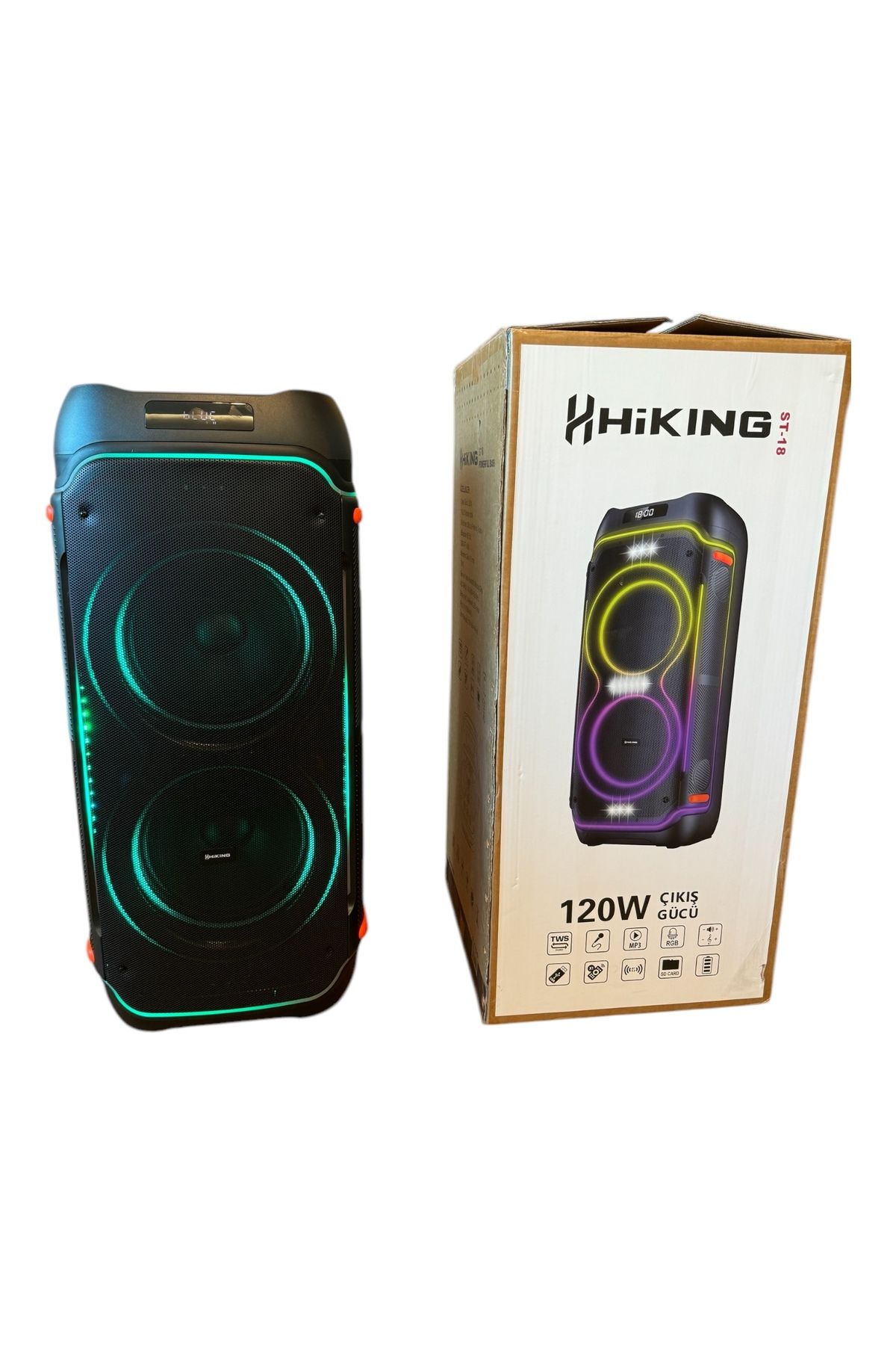 HİKİNG Hiking ST-18 Dj Box Ses Sistemi Bluetooth Hoparlör