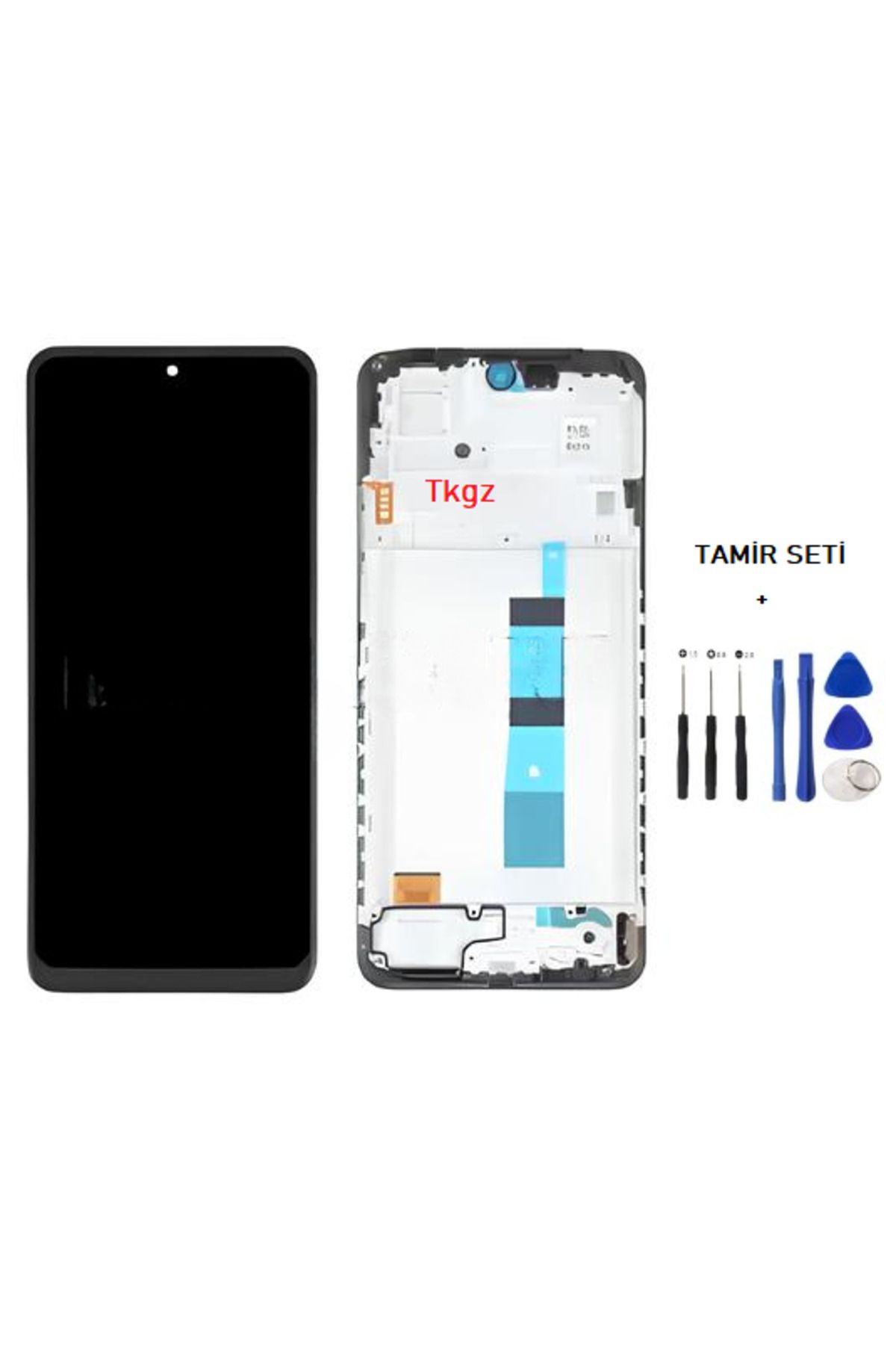 tkgz Xiaomi Redmi NOTE 12 -4G- Uyumlu Lcd Ekran Dokunmatik ÇITALI + TAMİR SETİ