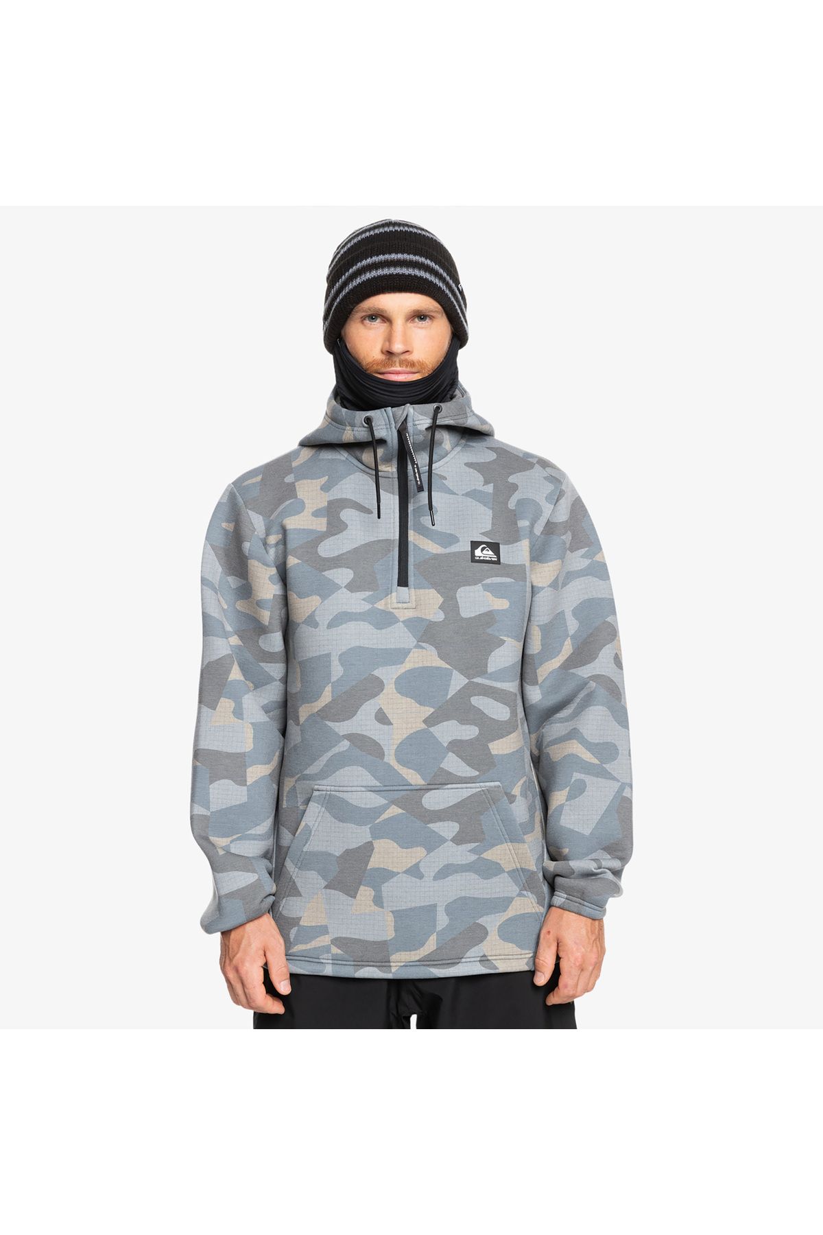 Quiksilver Shrerdder Erkek Gri Polar